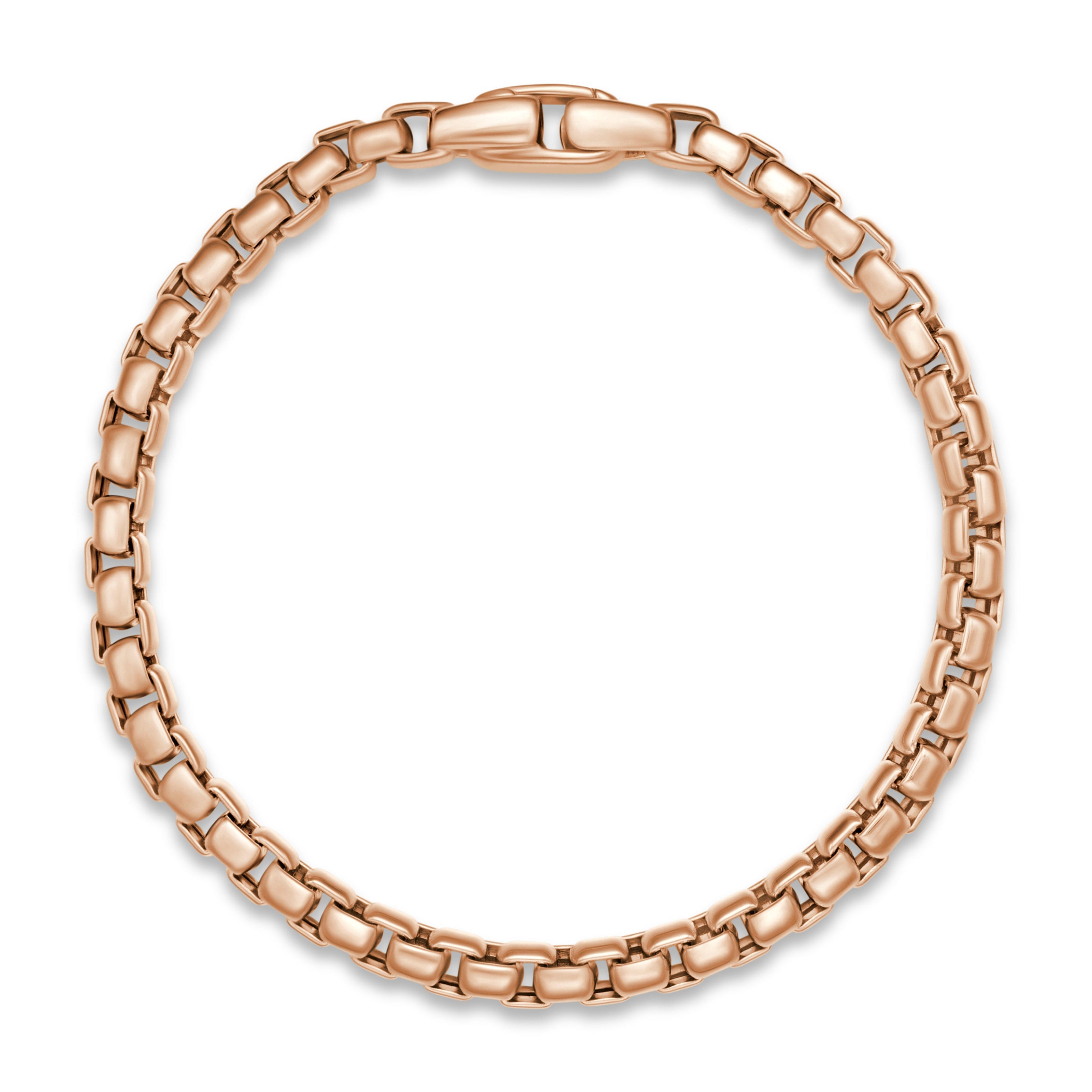 David Yurman Chain Collection Bracelet in 18K Rose Gold