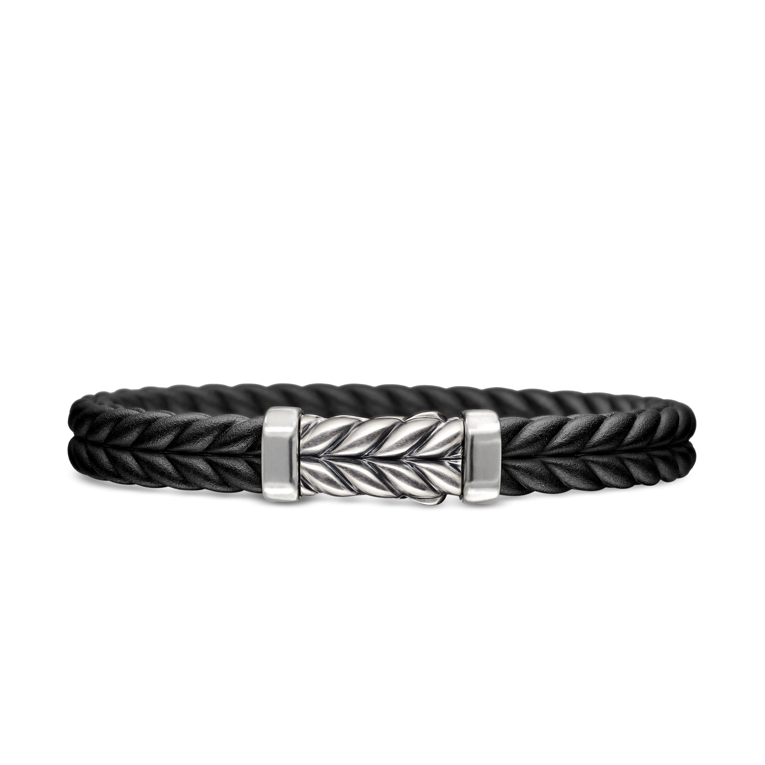 David Yurman Chevron Collection Bracelet in Sterling Silver