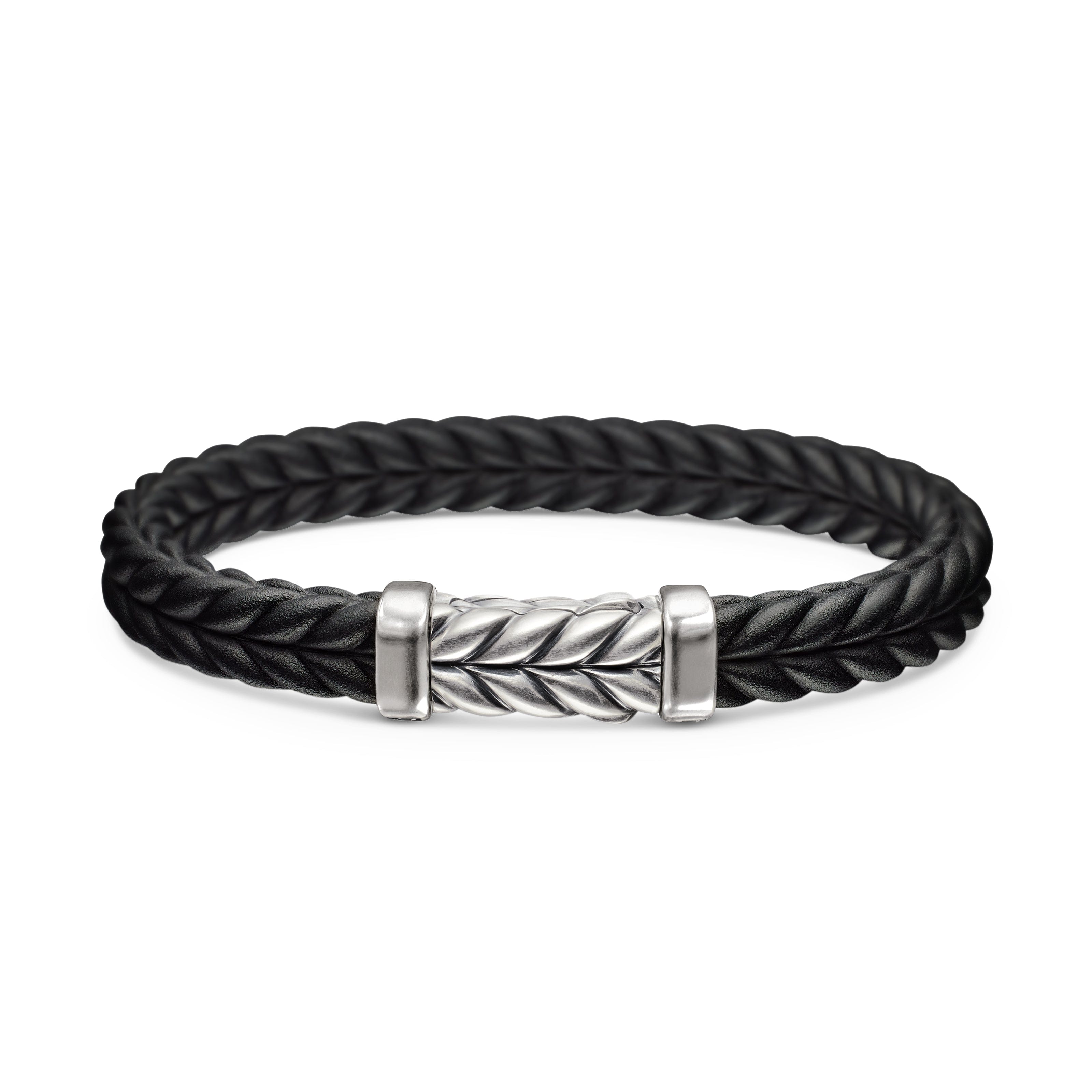 David Yurman Chevron Collection Bracelet in Sterling Silver