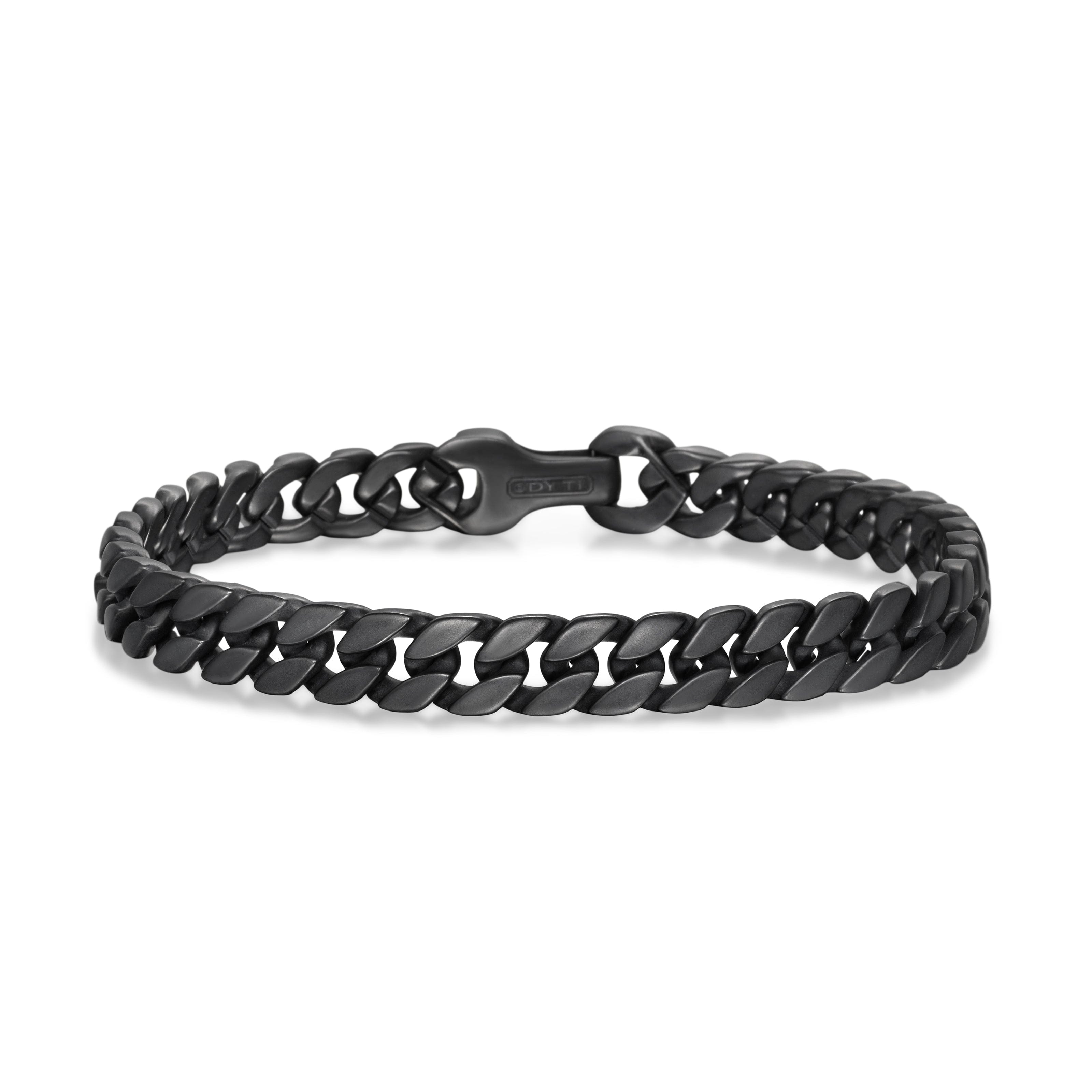 David Yurman Chain Collection Bracelet in Black Titanium