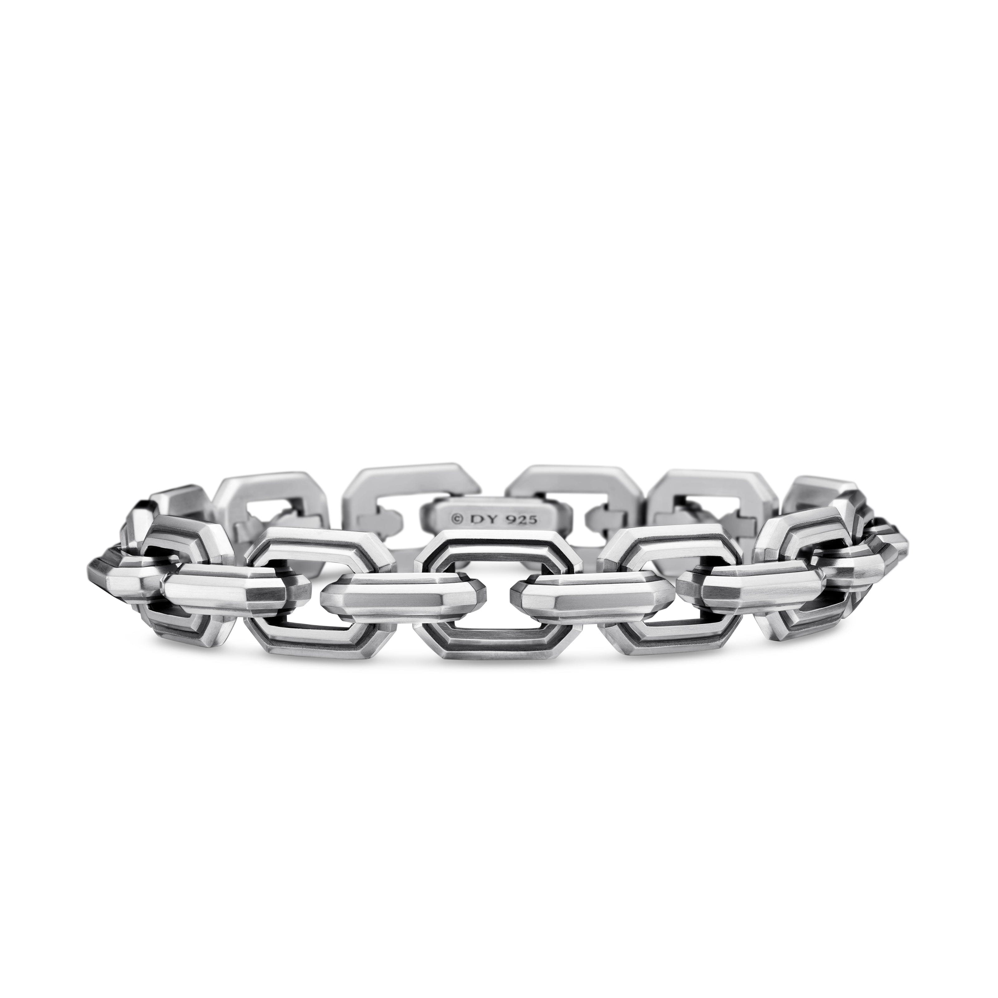 David Yurman Faceted Collection Bracelet in Sterling Silver