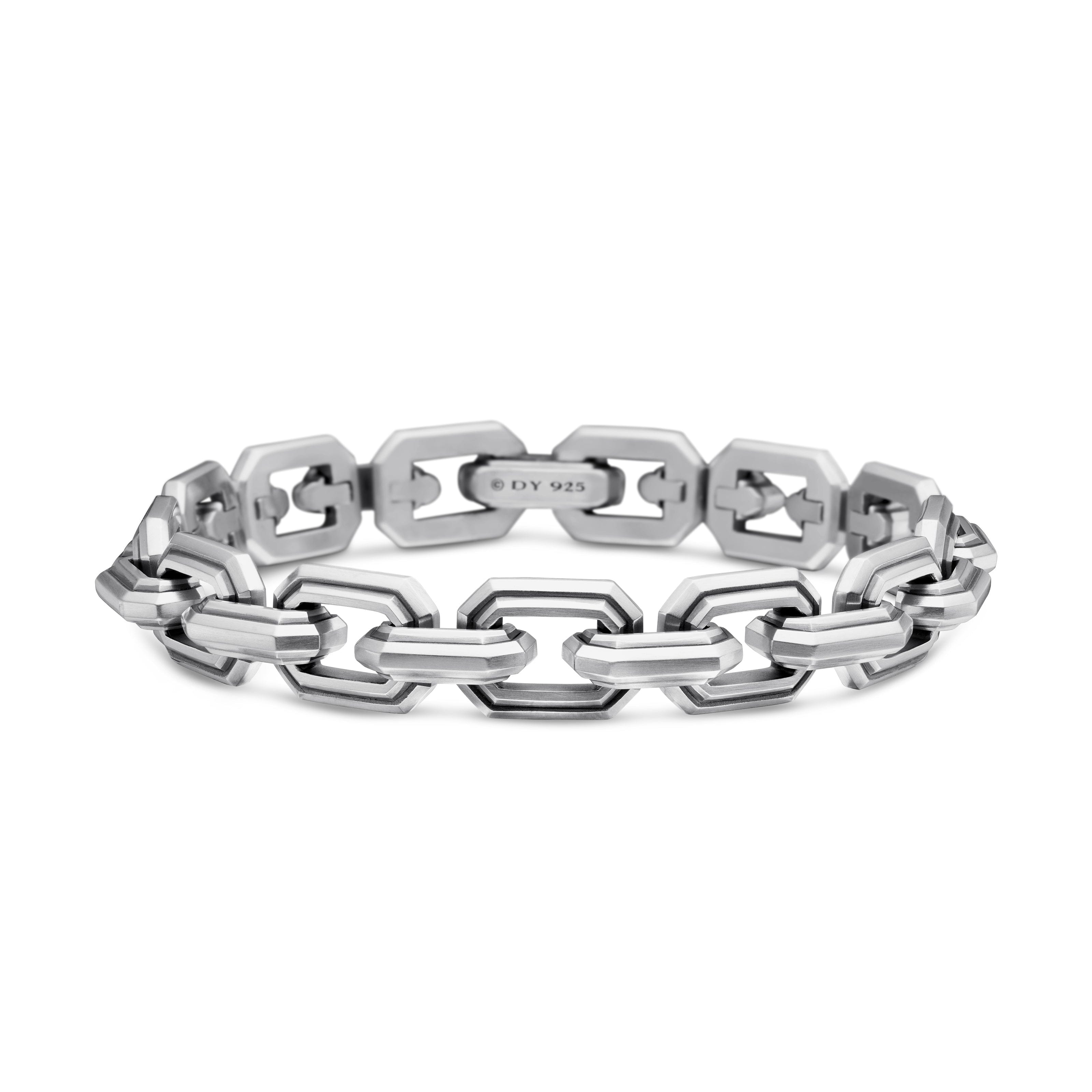 David Yurman Faceted Collection Bracelet in Sterling Silver