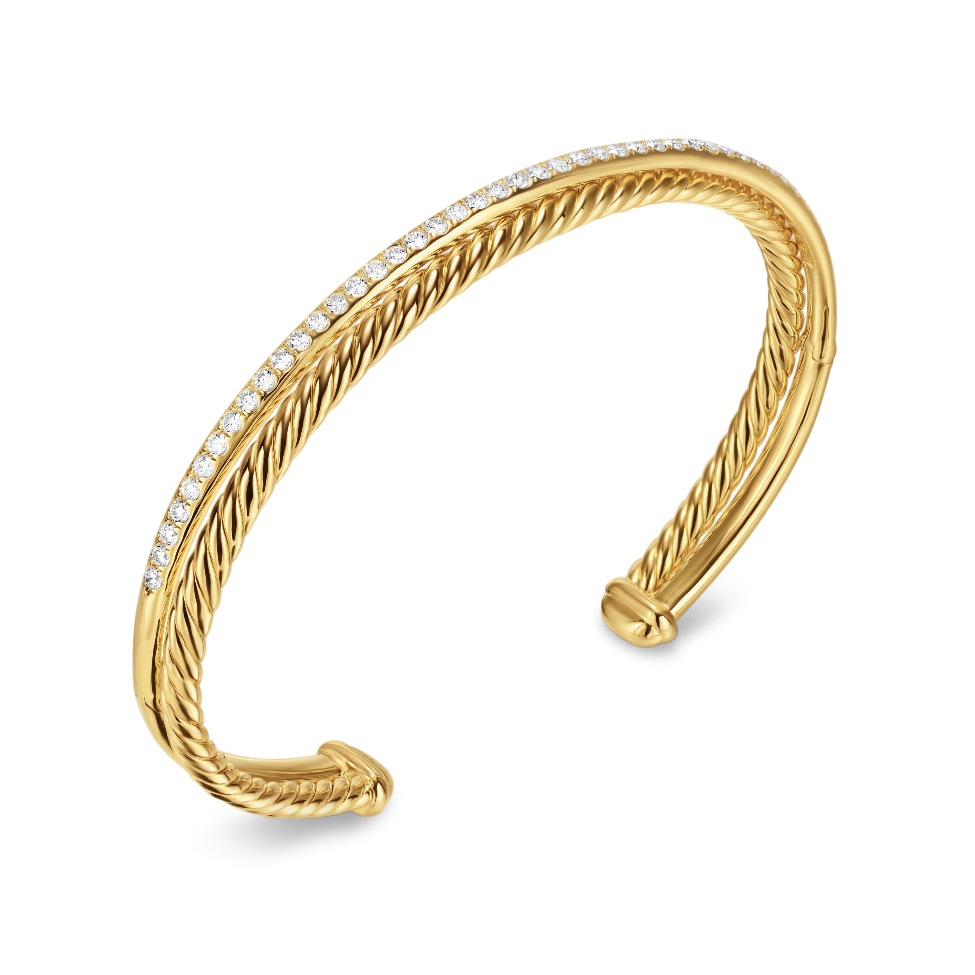 David Yurman Crossover® Collection Bracelet in 18K Yellow Gold