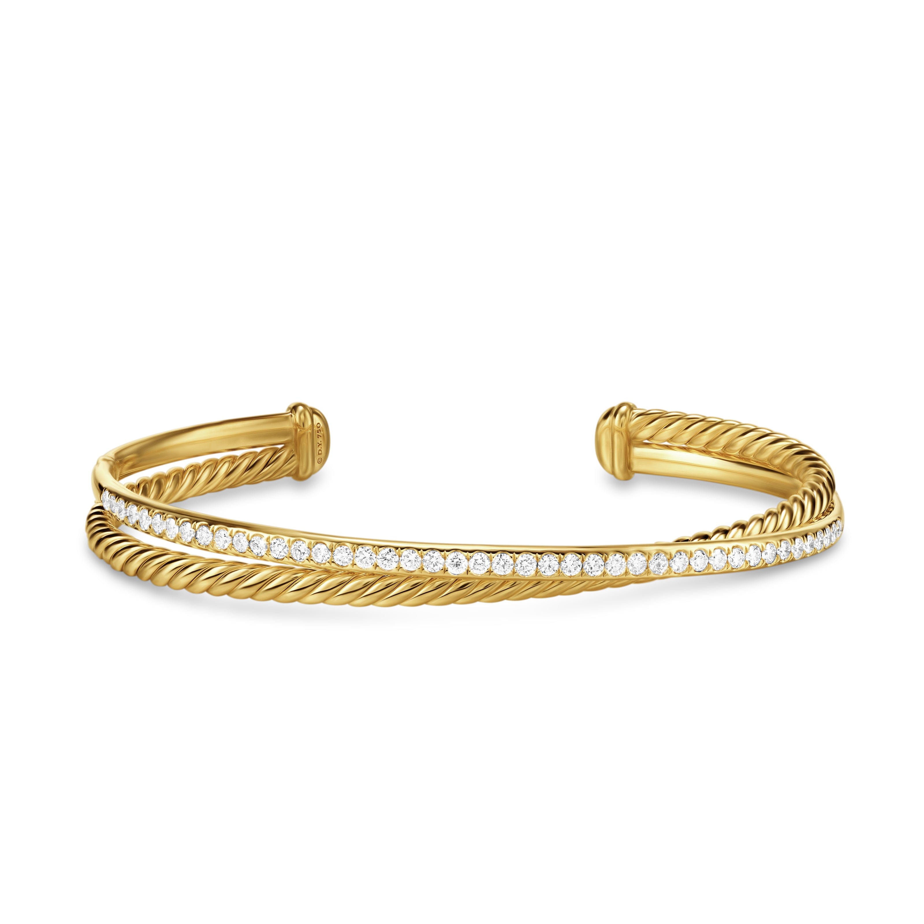 David Yurman Crossover® Collection Bracelet in 18K Yellow Gold