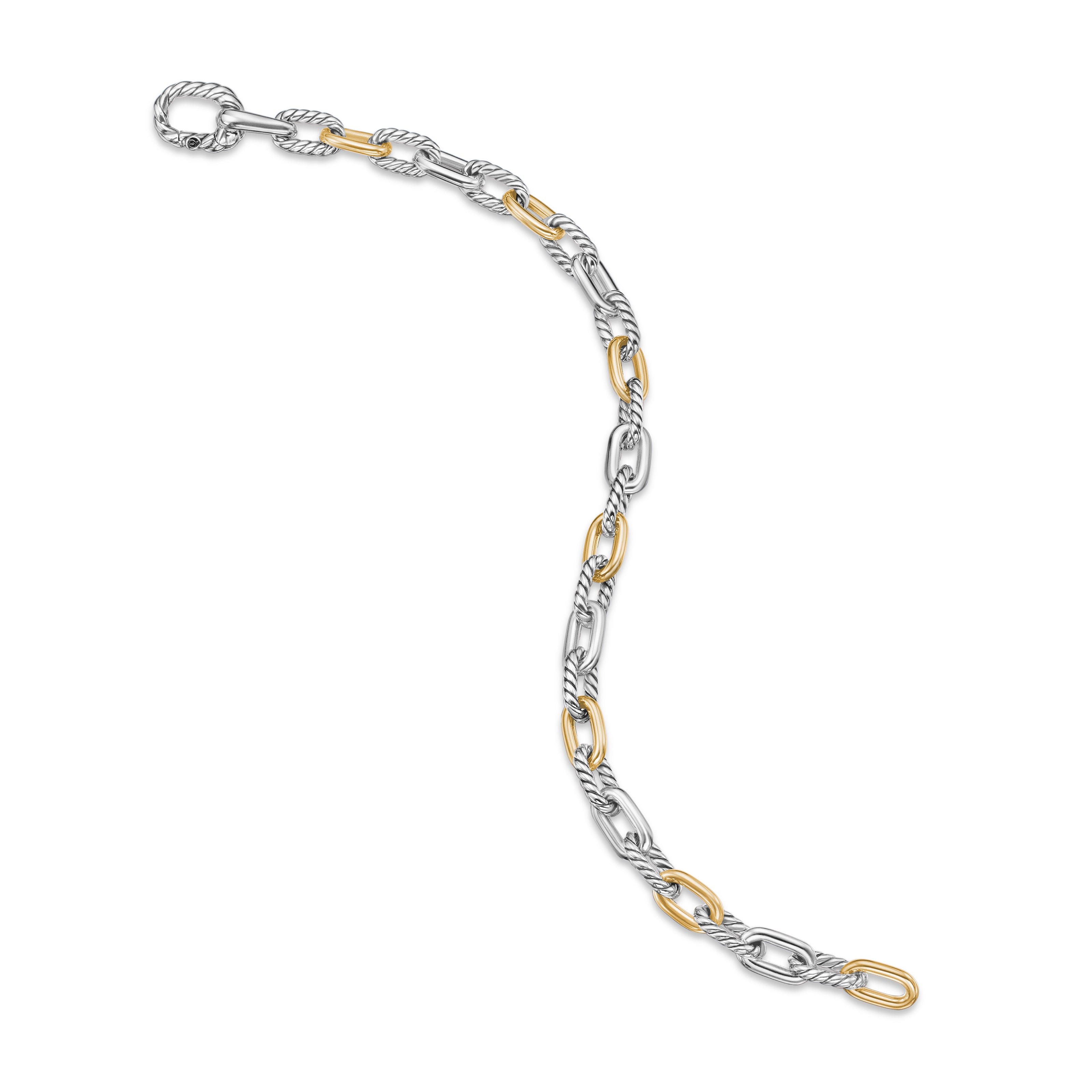 David Yurman Madison® Collection Bracelet in Sterling Silver and 18k Gold