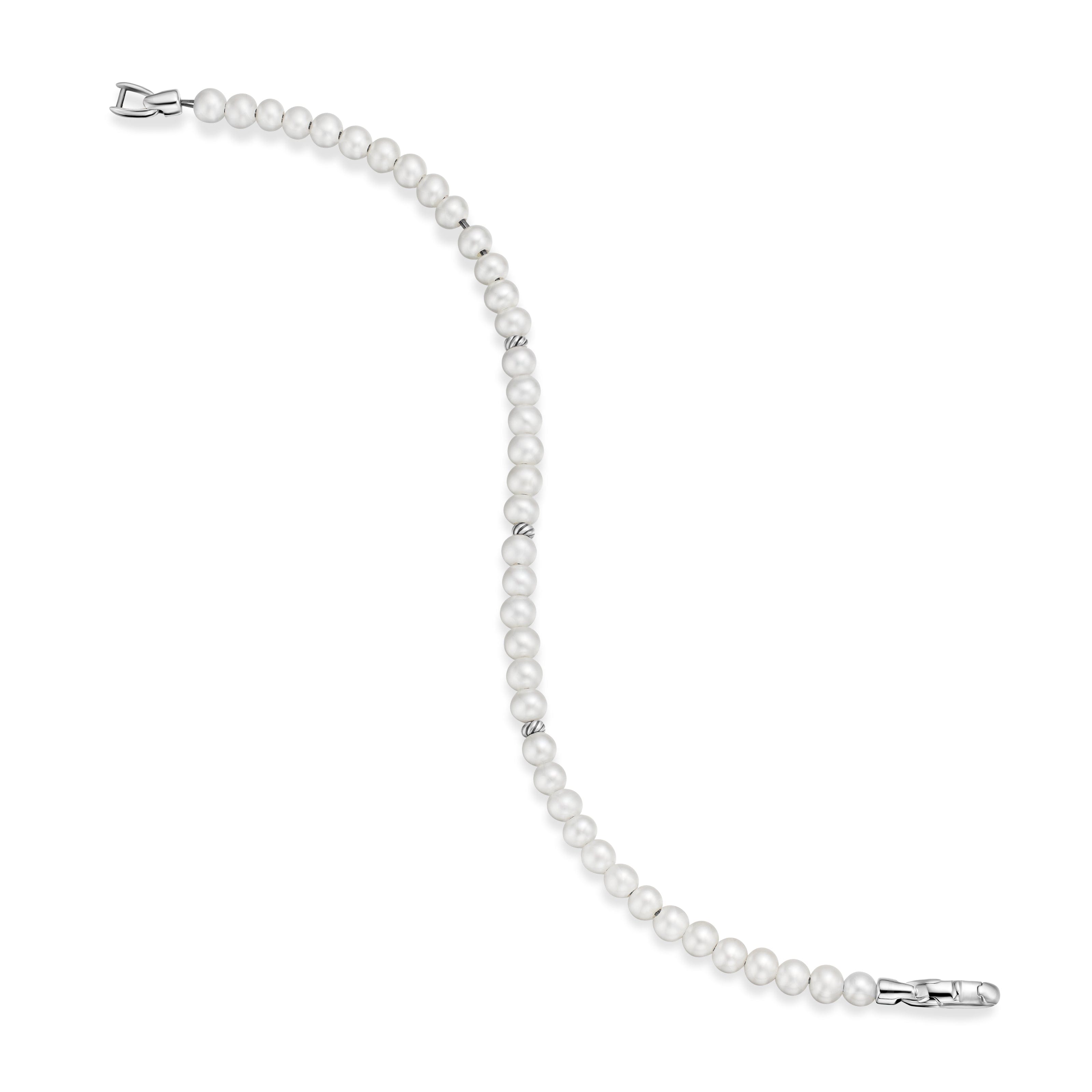 David Yurman Pearl Collection Bracelet in Sterling Silver
