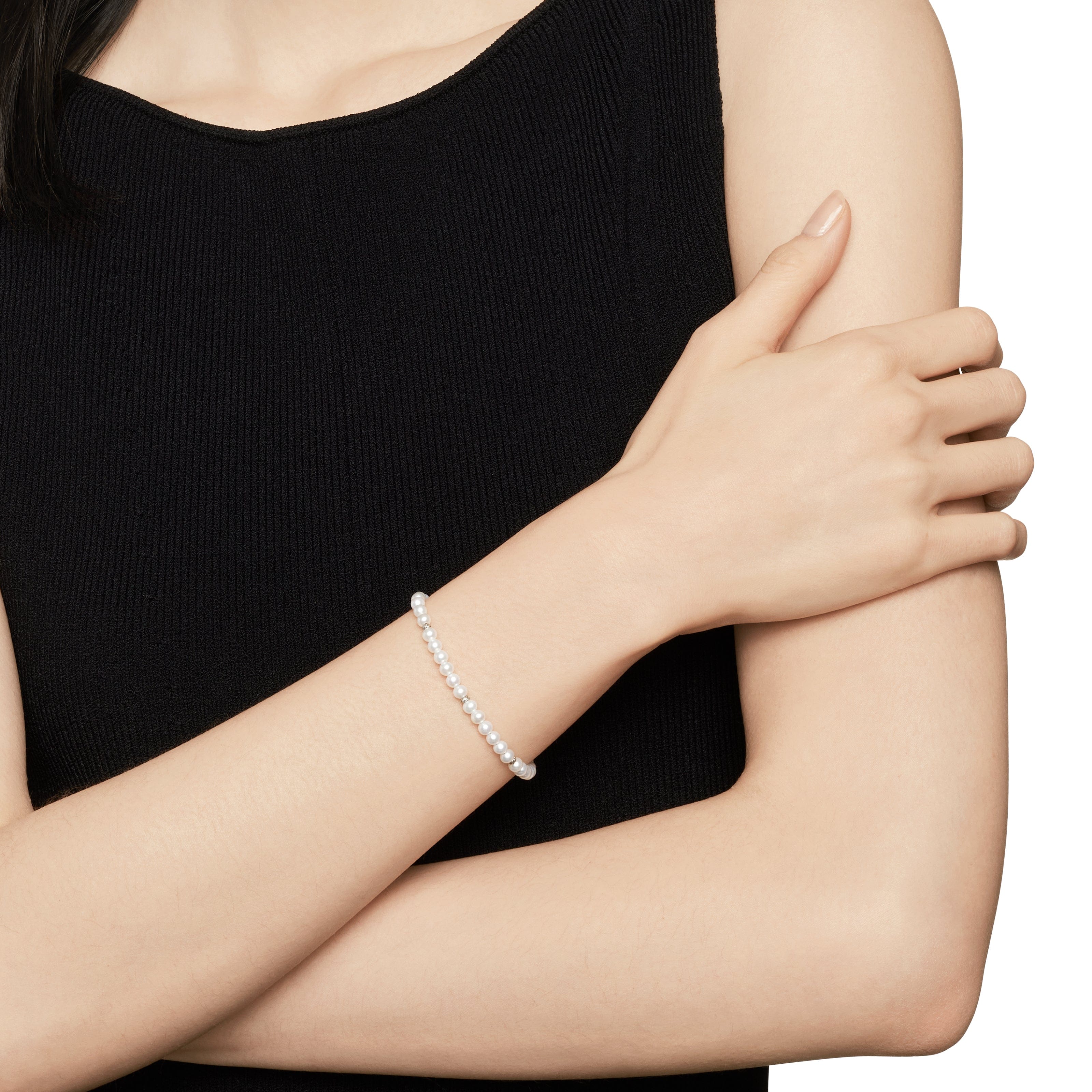 David Yurman Pearl Collection Bracelet in Sterling Silver