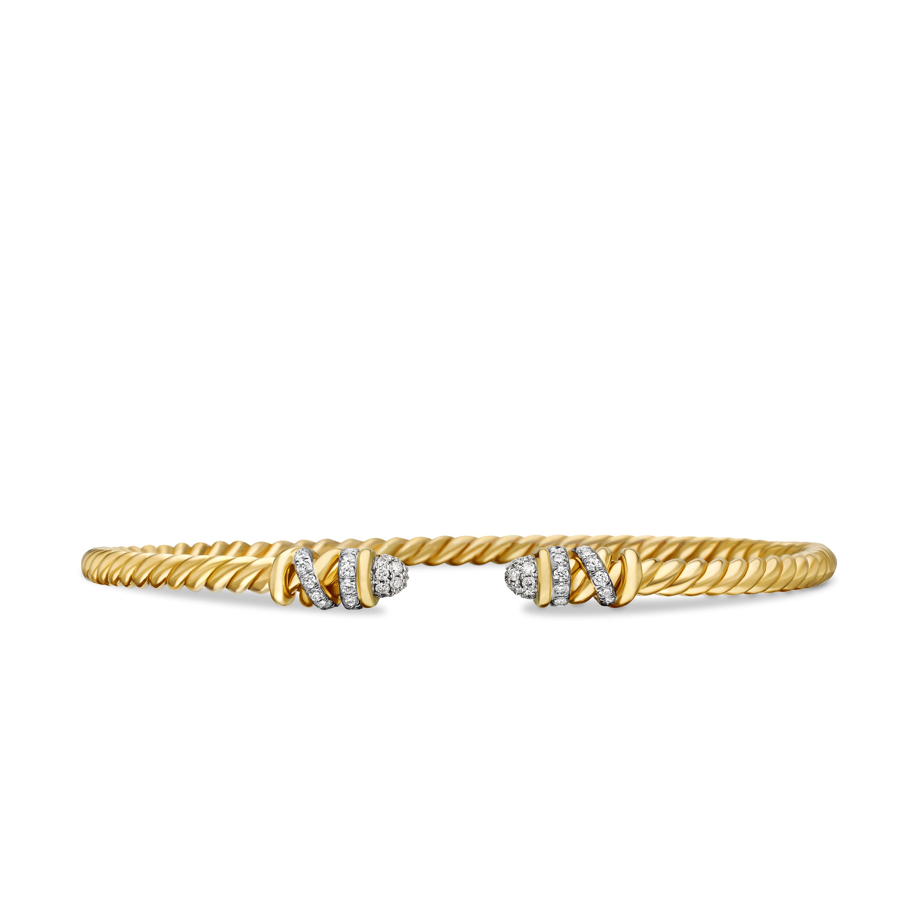David Yurman DY Helena Collection Bracelet in 18K Yellow Gold