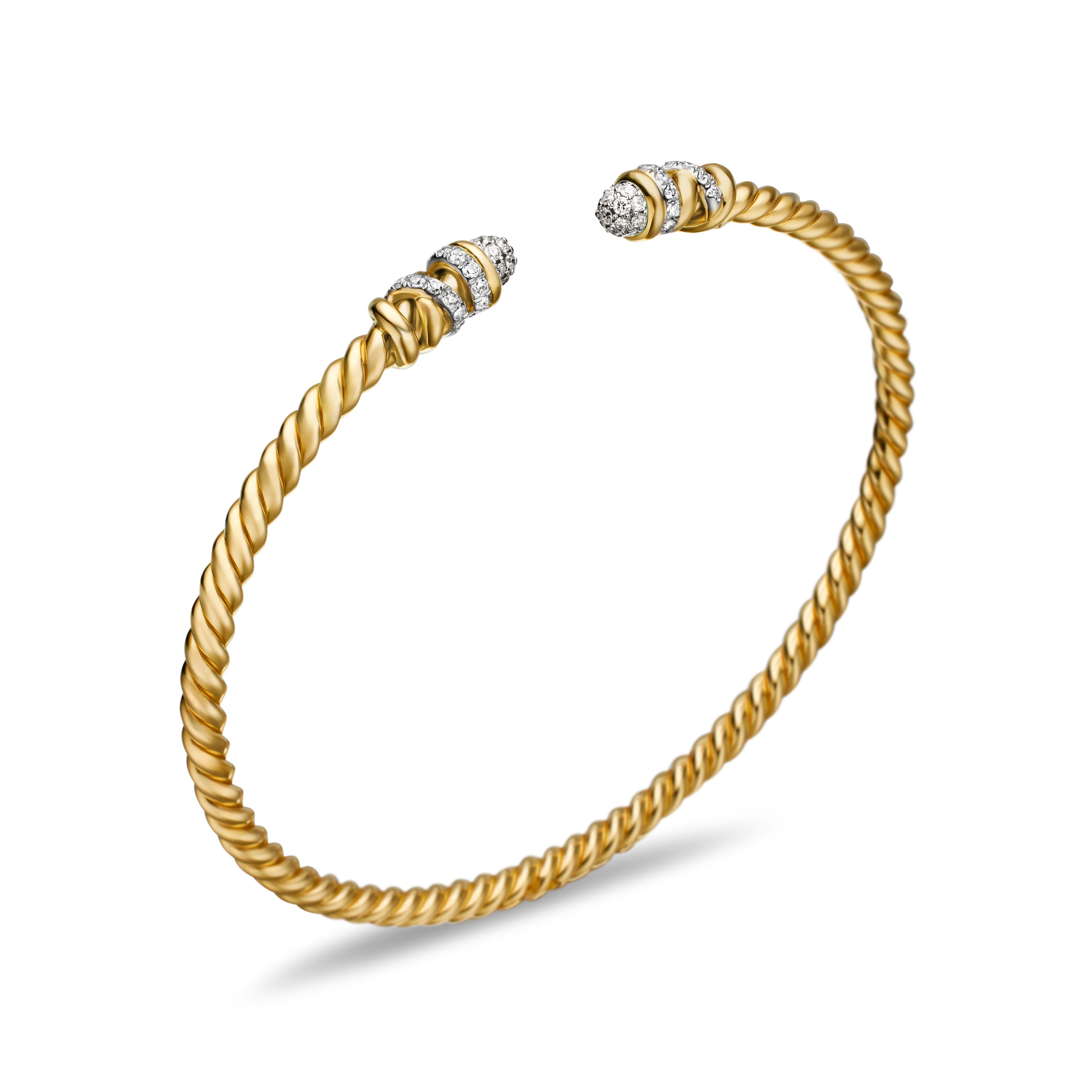 David Yurman DY Helena Collection Bracelet in 18K Yellow Gold