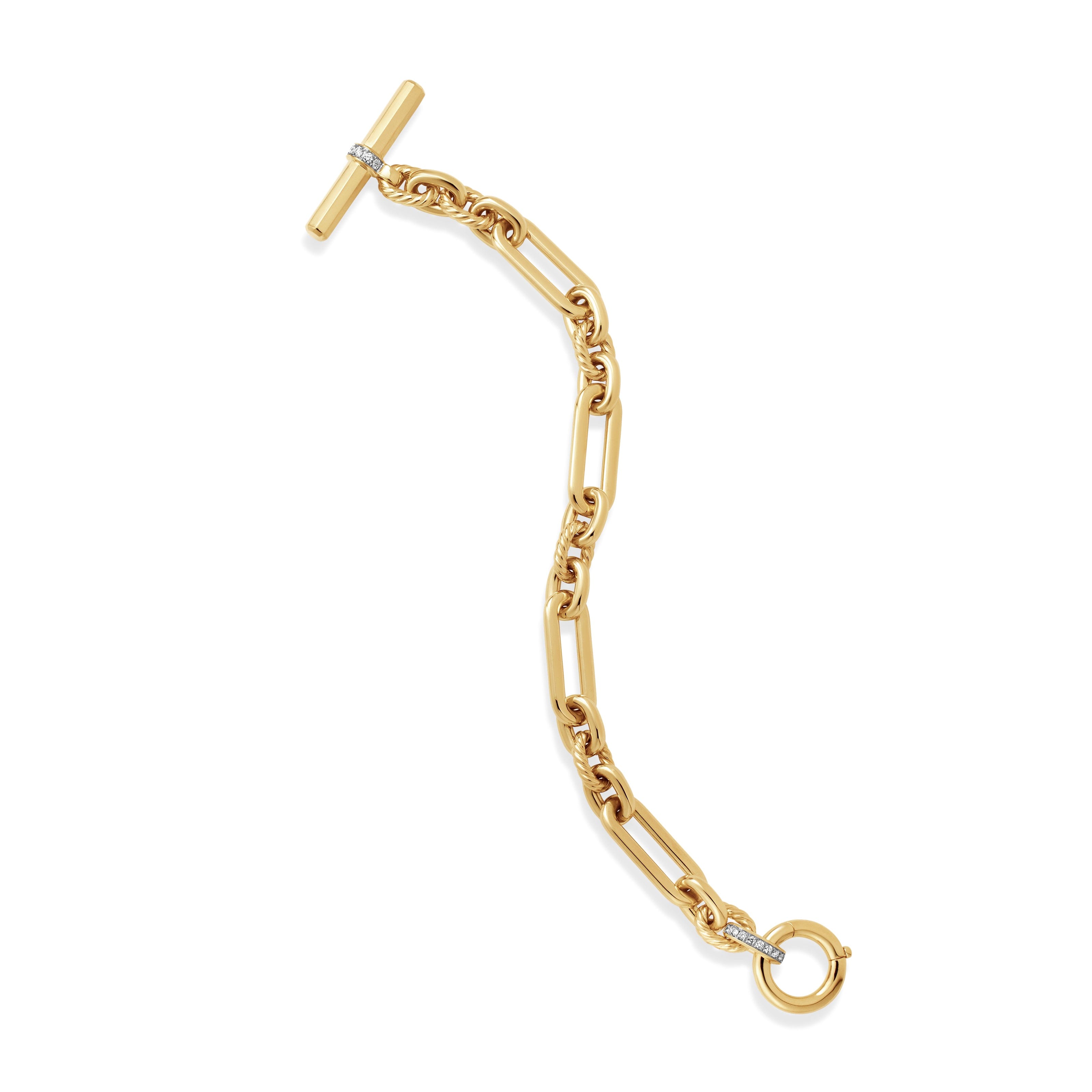 David Yurman Lexington Collection Bracelet in 18K Yellow Gold
