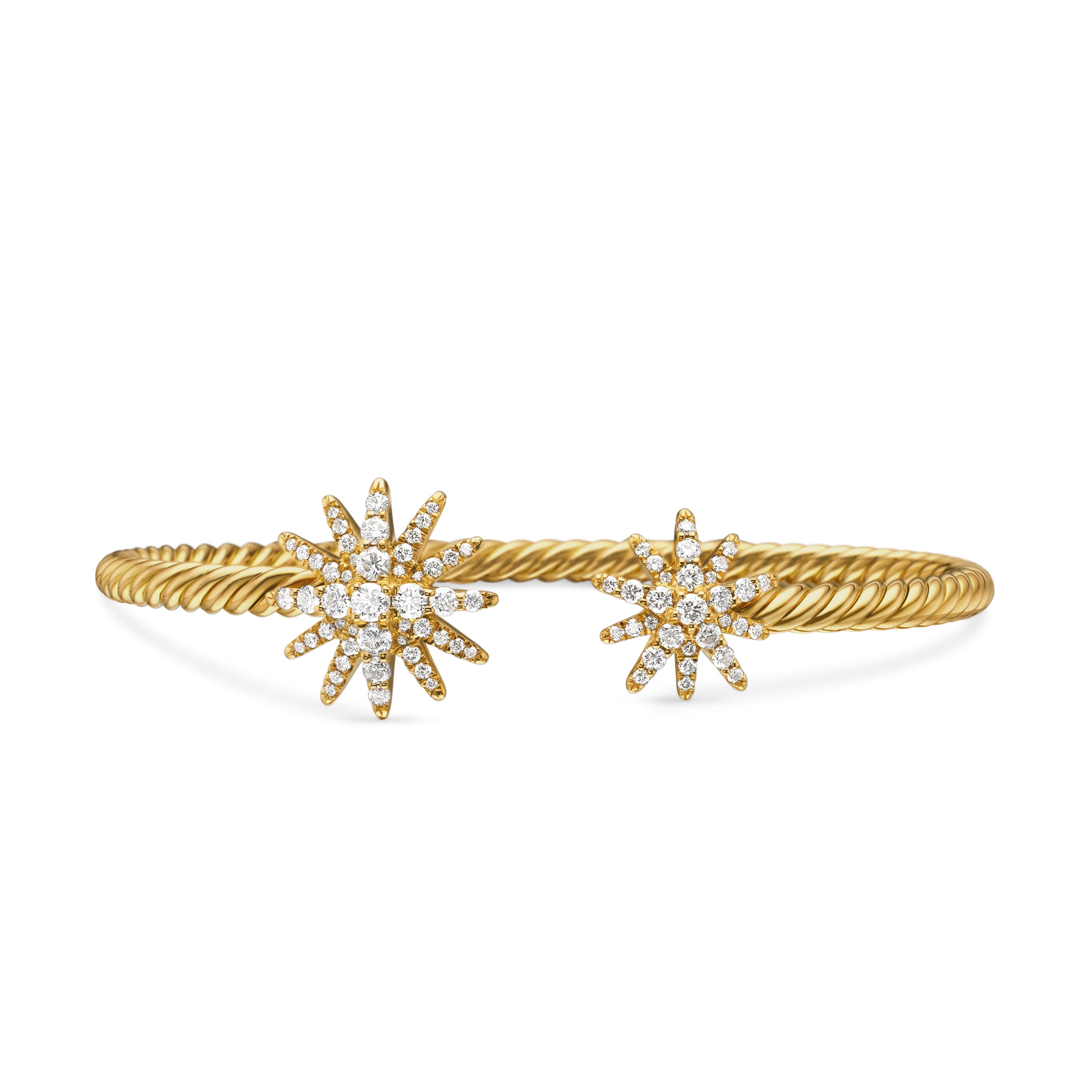 David Yurman Starburst Collection Bracelet in 18K Yellow Gold