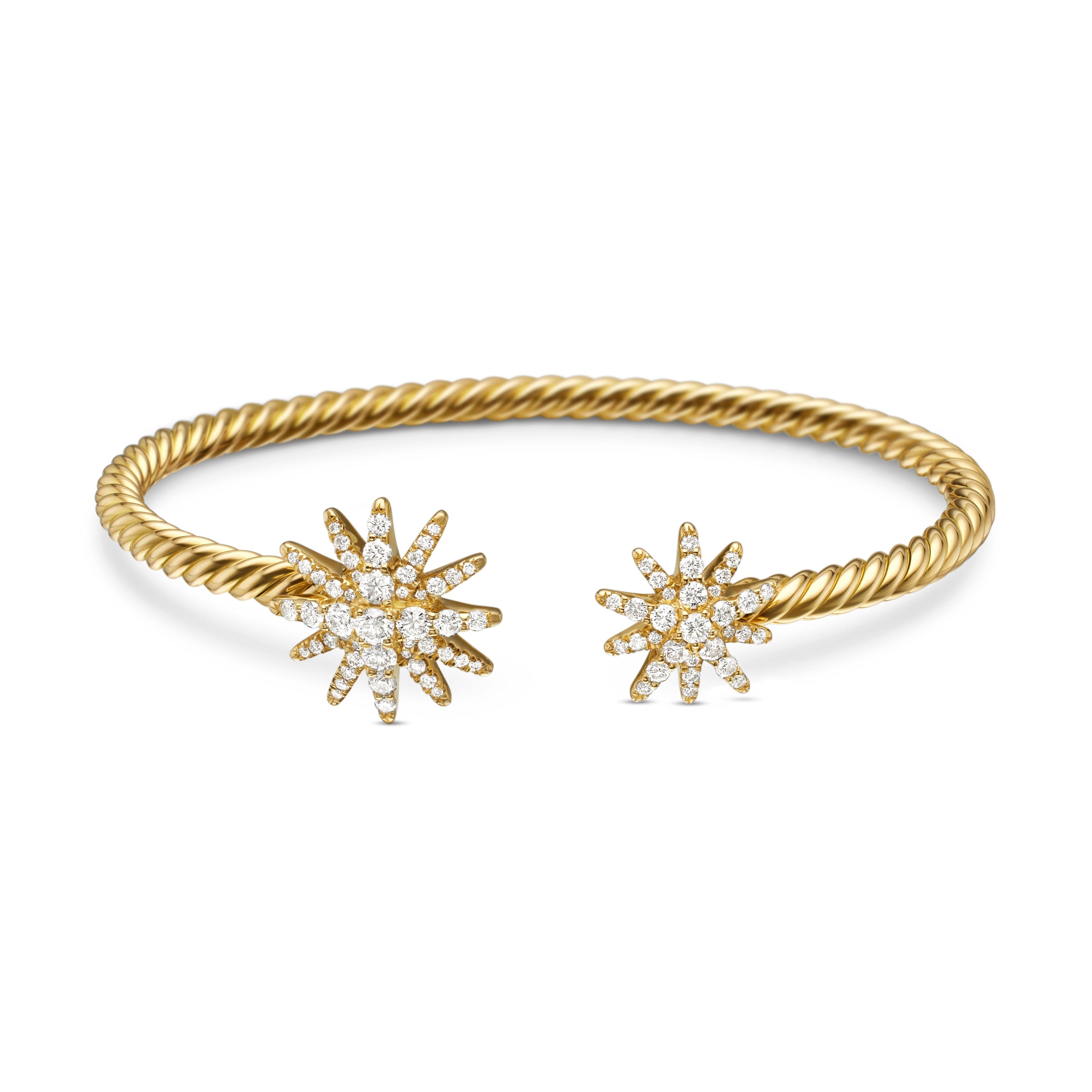 David Yurman Starburst Collection Bracelet in 18K Yellow Gold