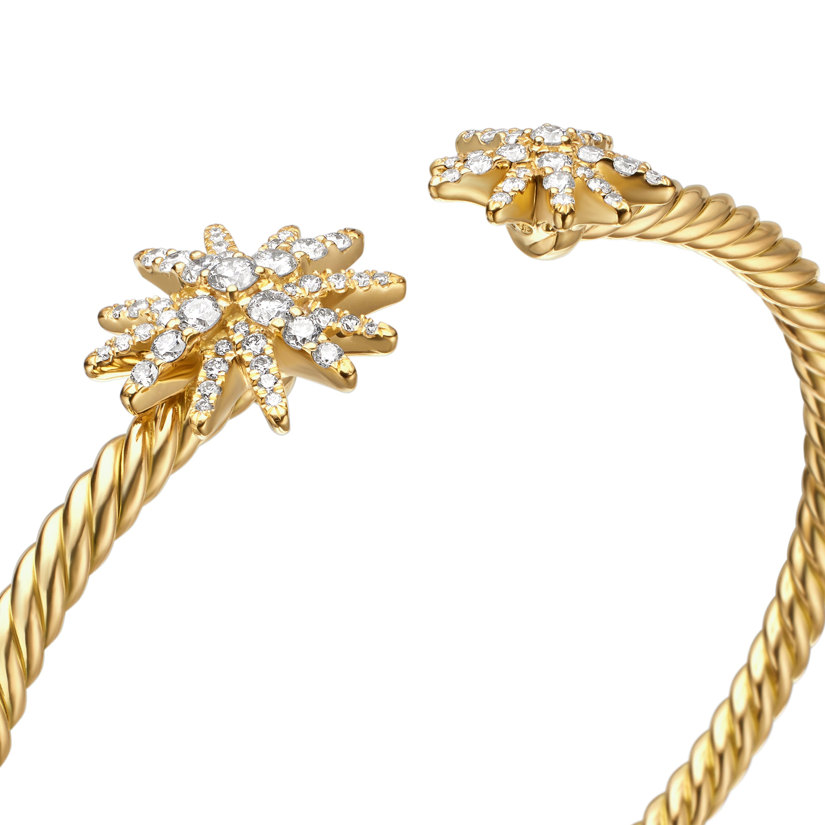David Yurman Starburst Collection Bracelet in 18K Yellow Gold