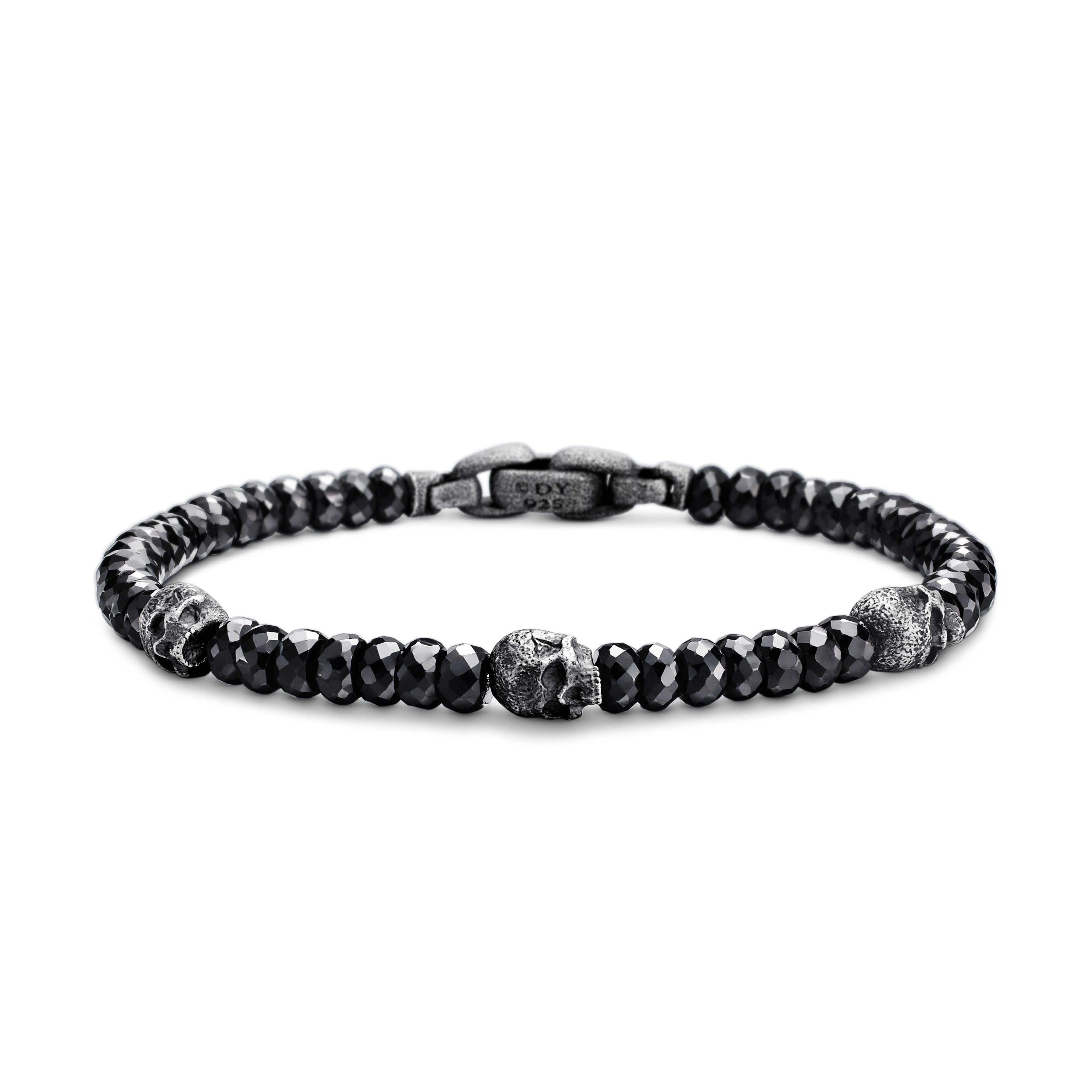 David Yurman Memento Mori Collection Bracelet in Sterling Silver