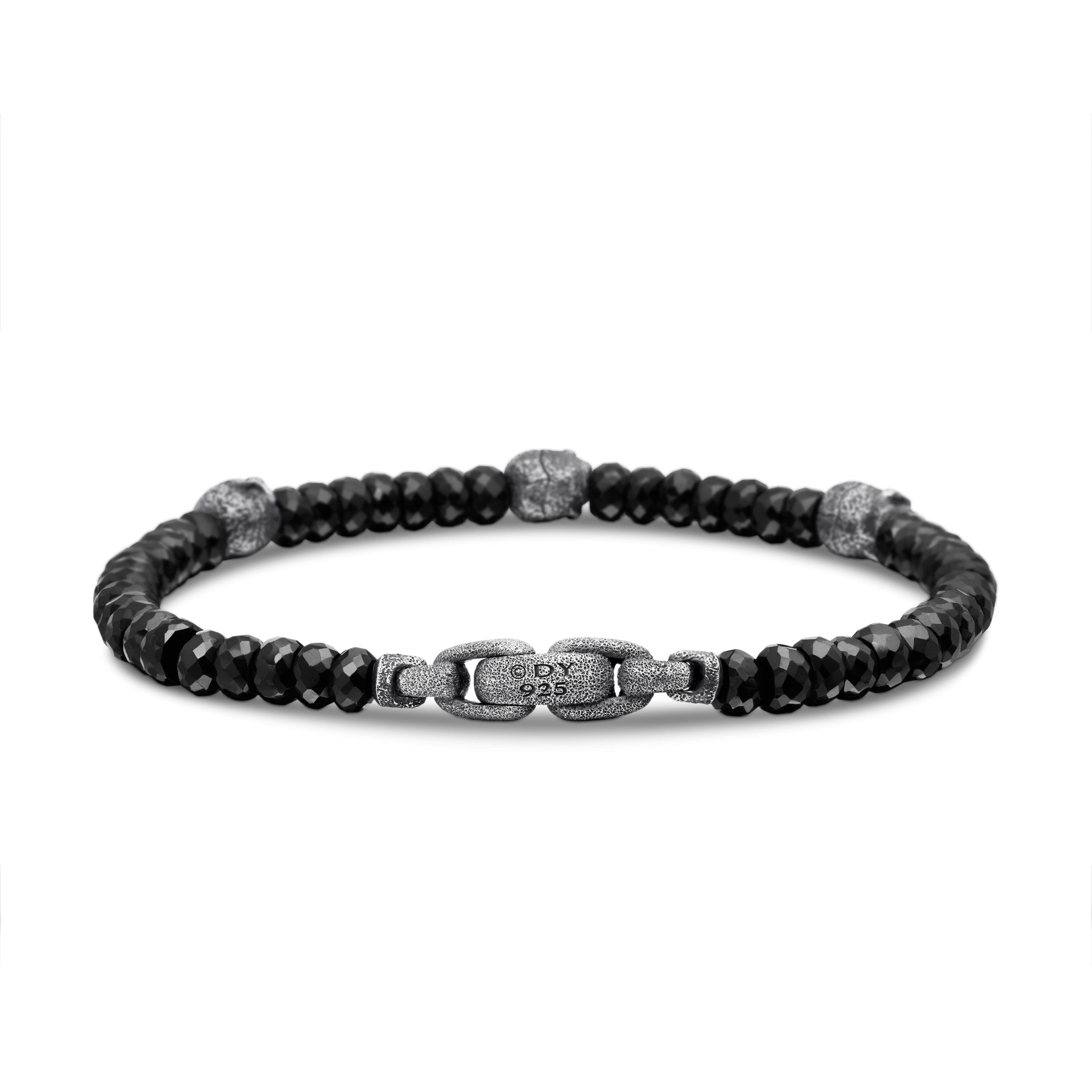 David Yurman Memento Mori Collection Bracelet in Sterling Silver