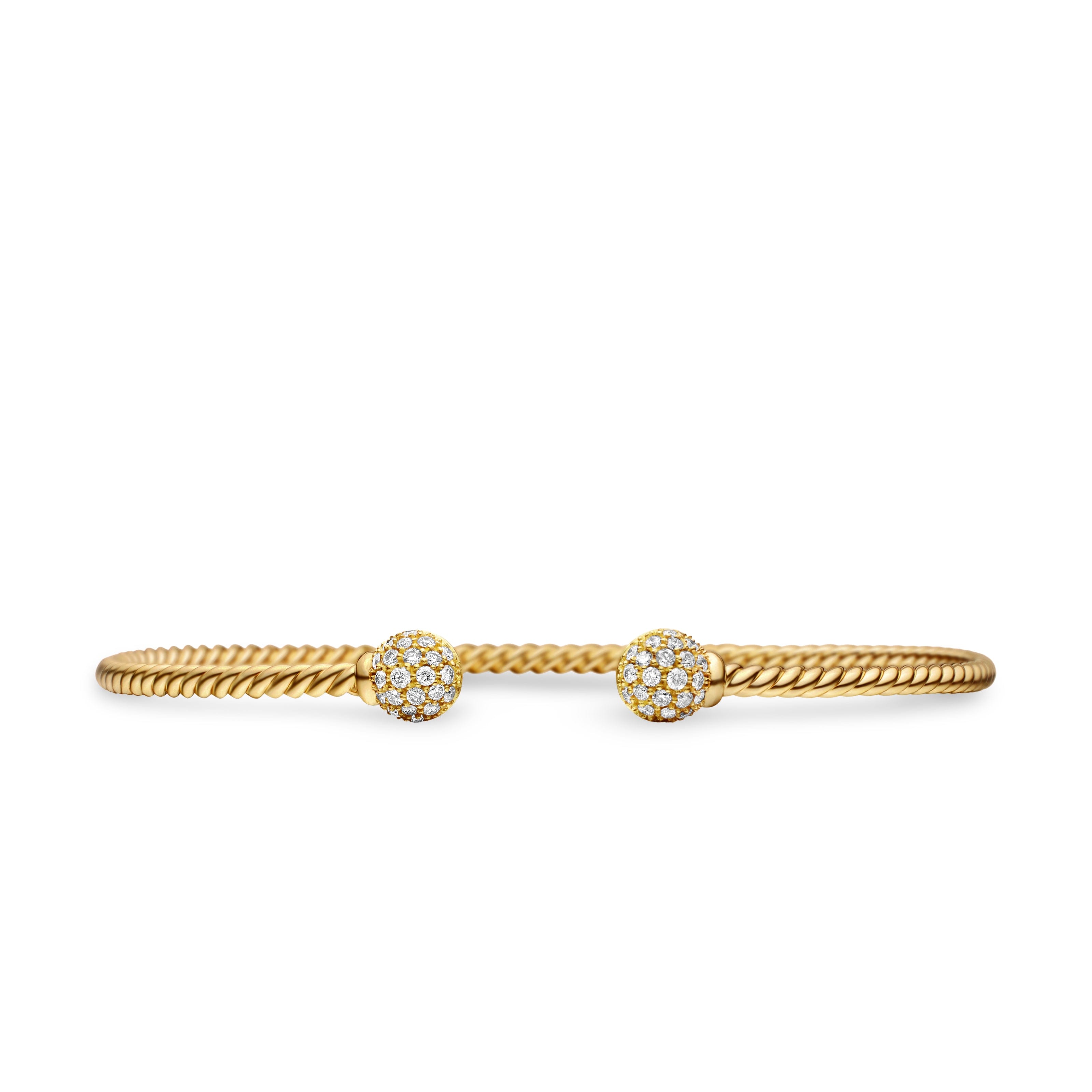 David Yurman Solari Collection Bracelet in 18K Yellow Gold