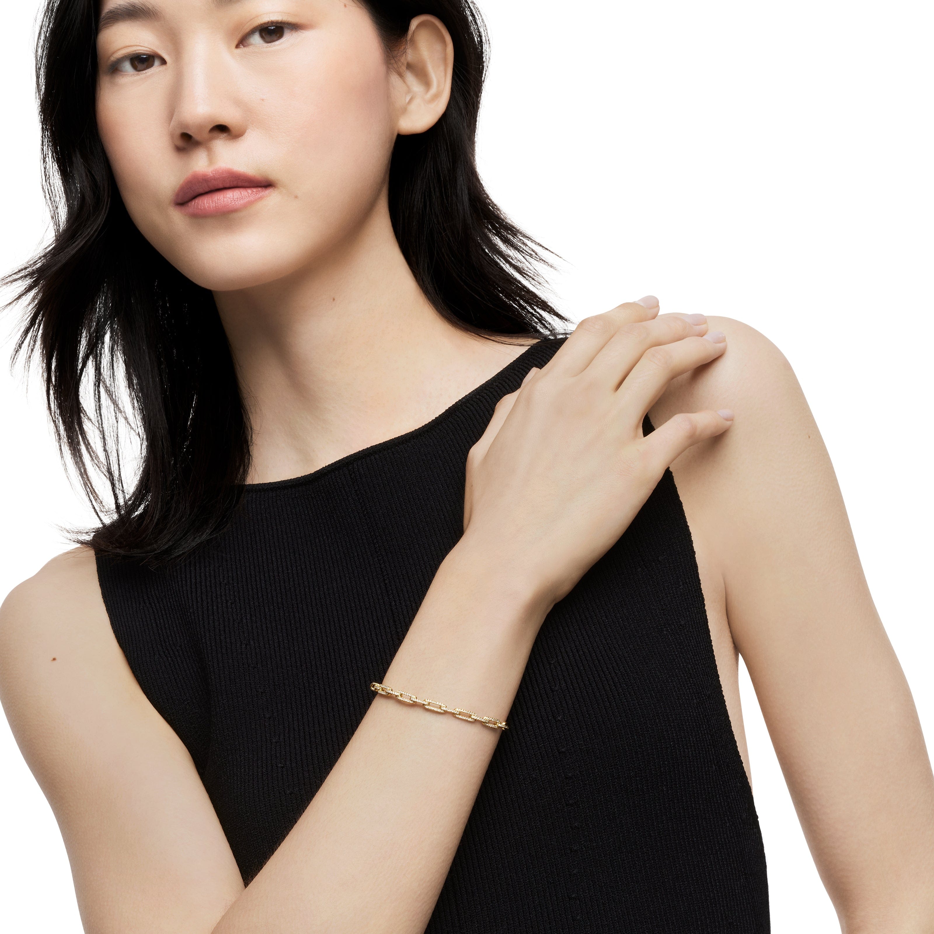 David Yurman Stax Collection Bracelet in 18K Yellow Gold