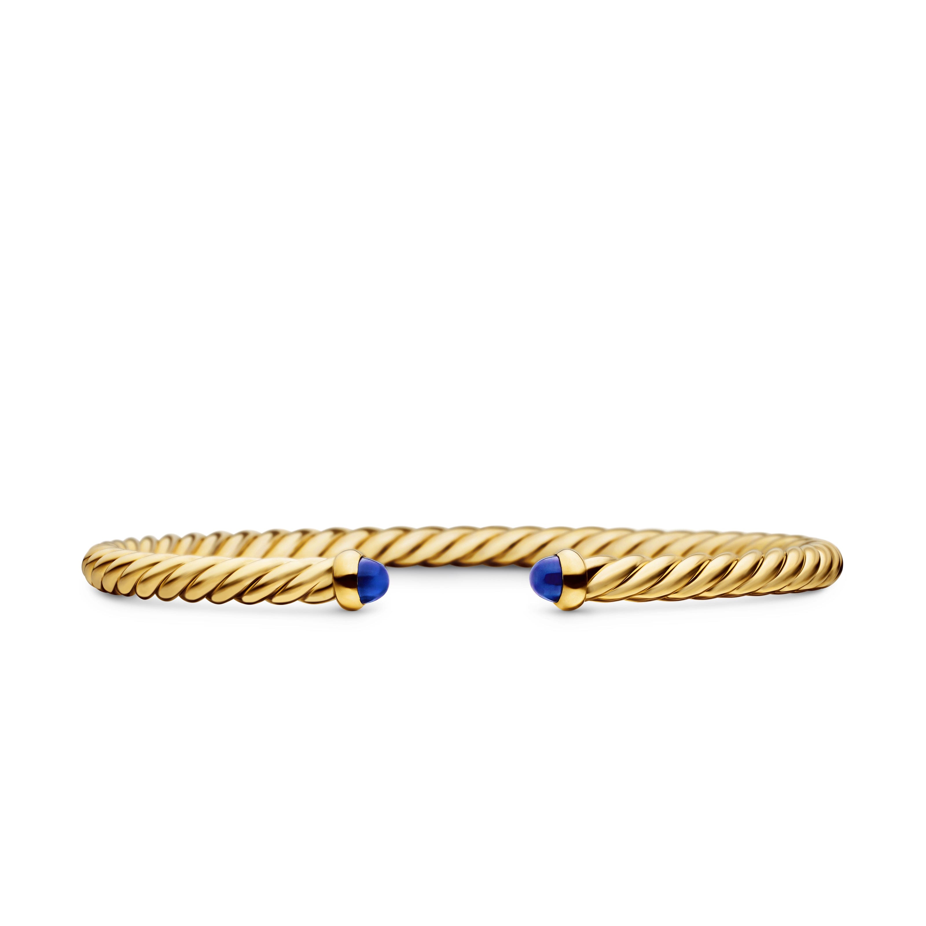 David Yurman Cable Collection® Bracelet in 18K Yellow Gold