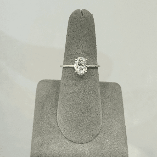 Moyer Collection 14K Yellow Gold 1.20ct Oval Diamond Complete Engagement Ring - 011293