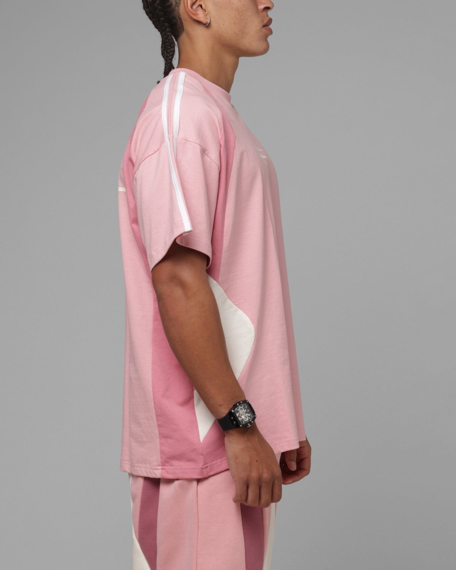 Loiter Hybrid Tek T-Shirt Pink