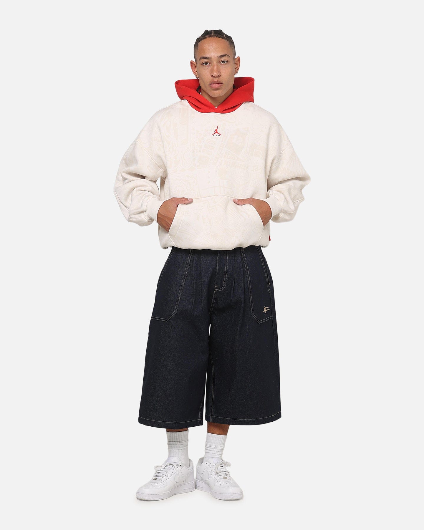 Air Jordan Jordan Brooklyn Fleece Pullover Hoodie Phantom