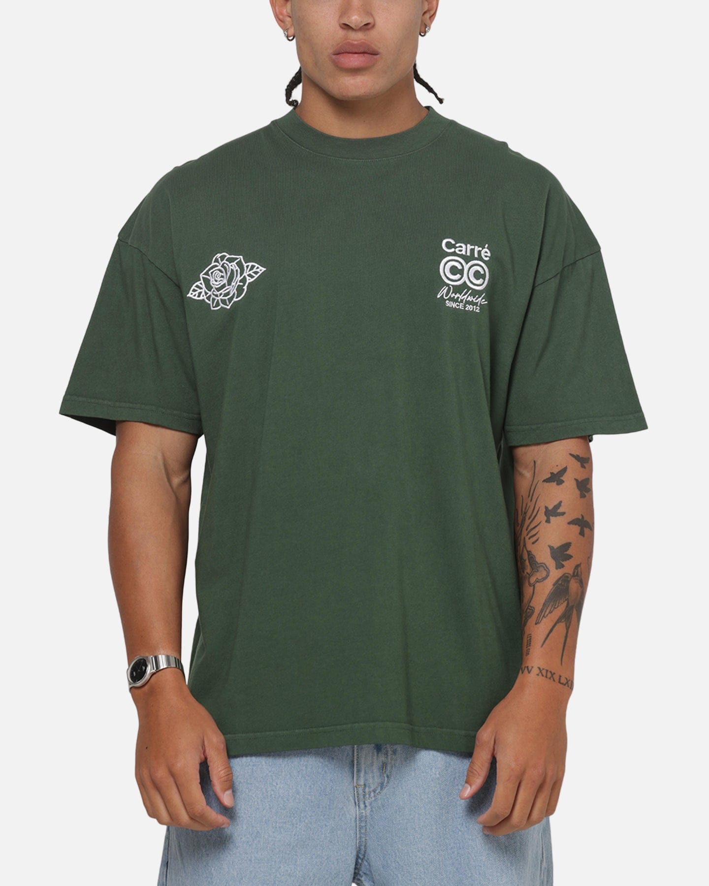 Carre CC 2.0 T-Shirt Forest Green