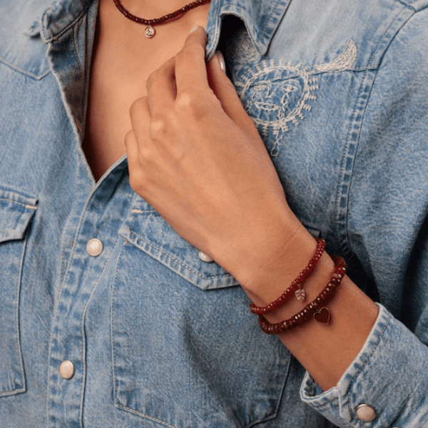 Sydney Evan Gold & Diamond Tiny Leaf on Jade Bead Bracelet