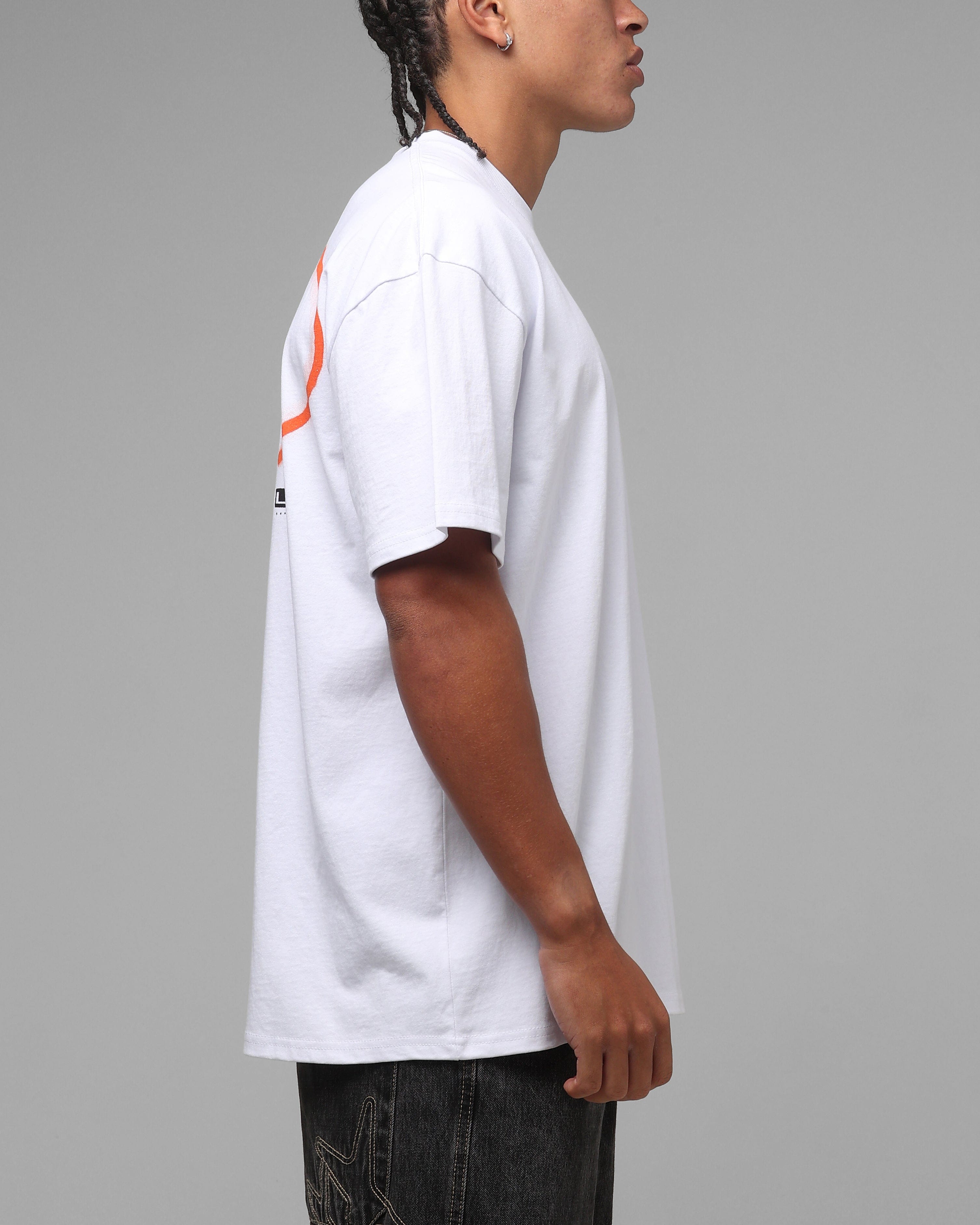 Loiter Stampout T-Shirt Vintage White