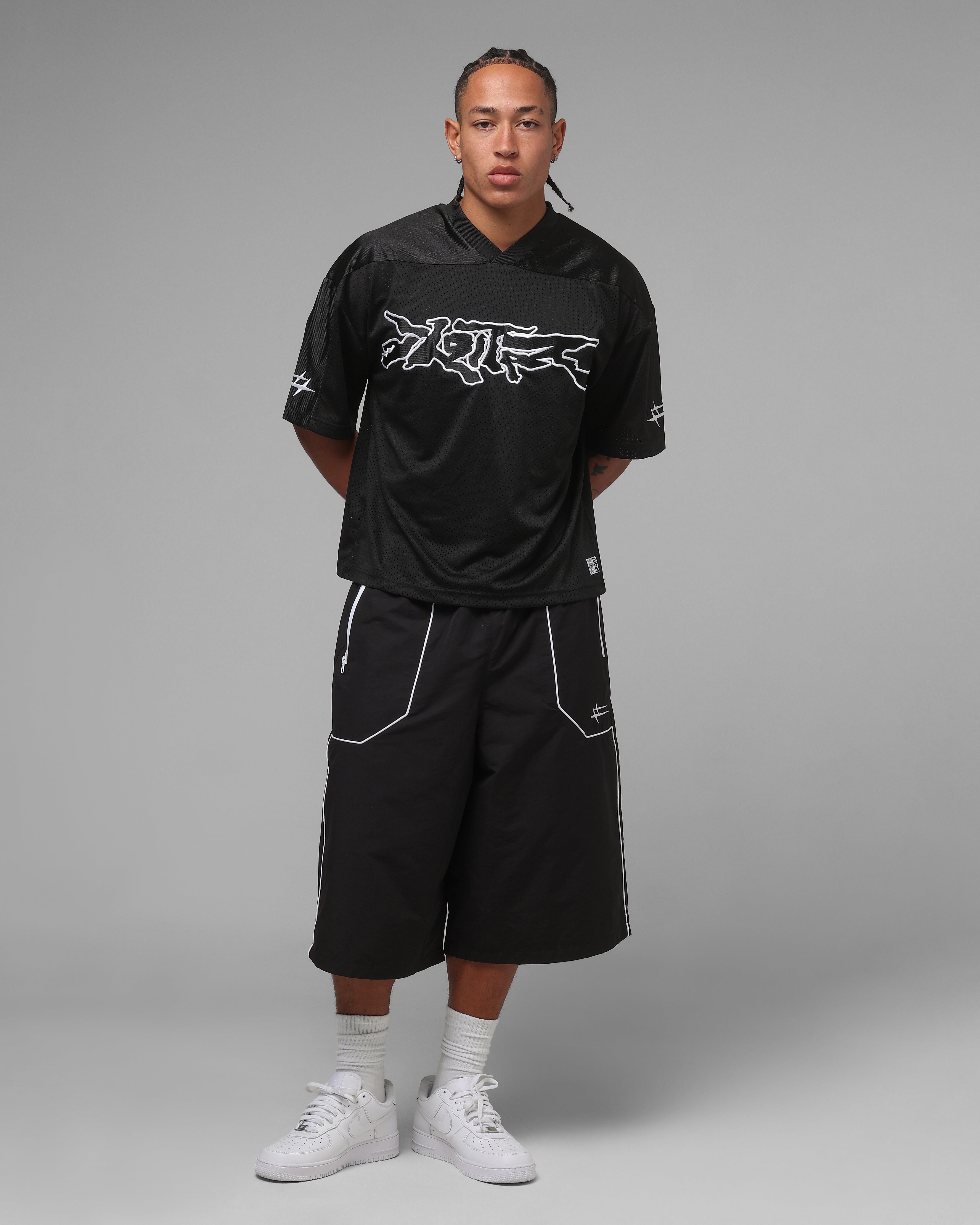 Loiter Pinline Board Shorts Black