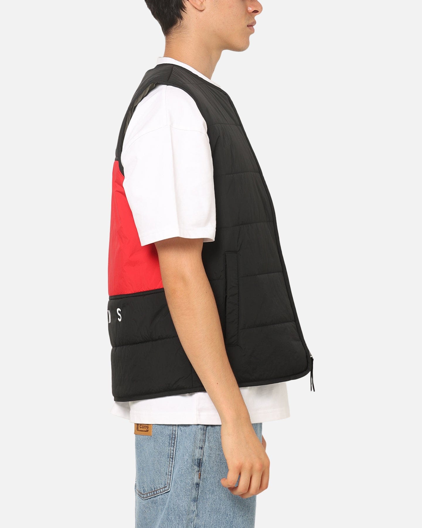 TOMMY HILFIGER Tommy Jeans Heritage Flag Quilted Vest Black