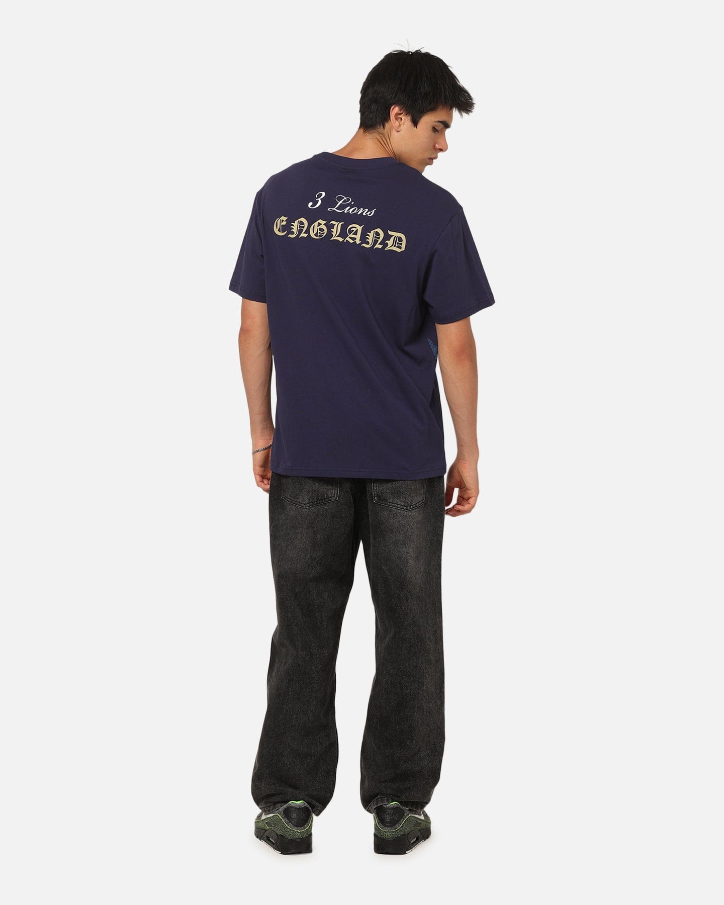 Majestic Athletic England Graphic T-Shirt Navy