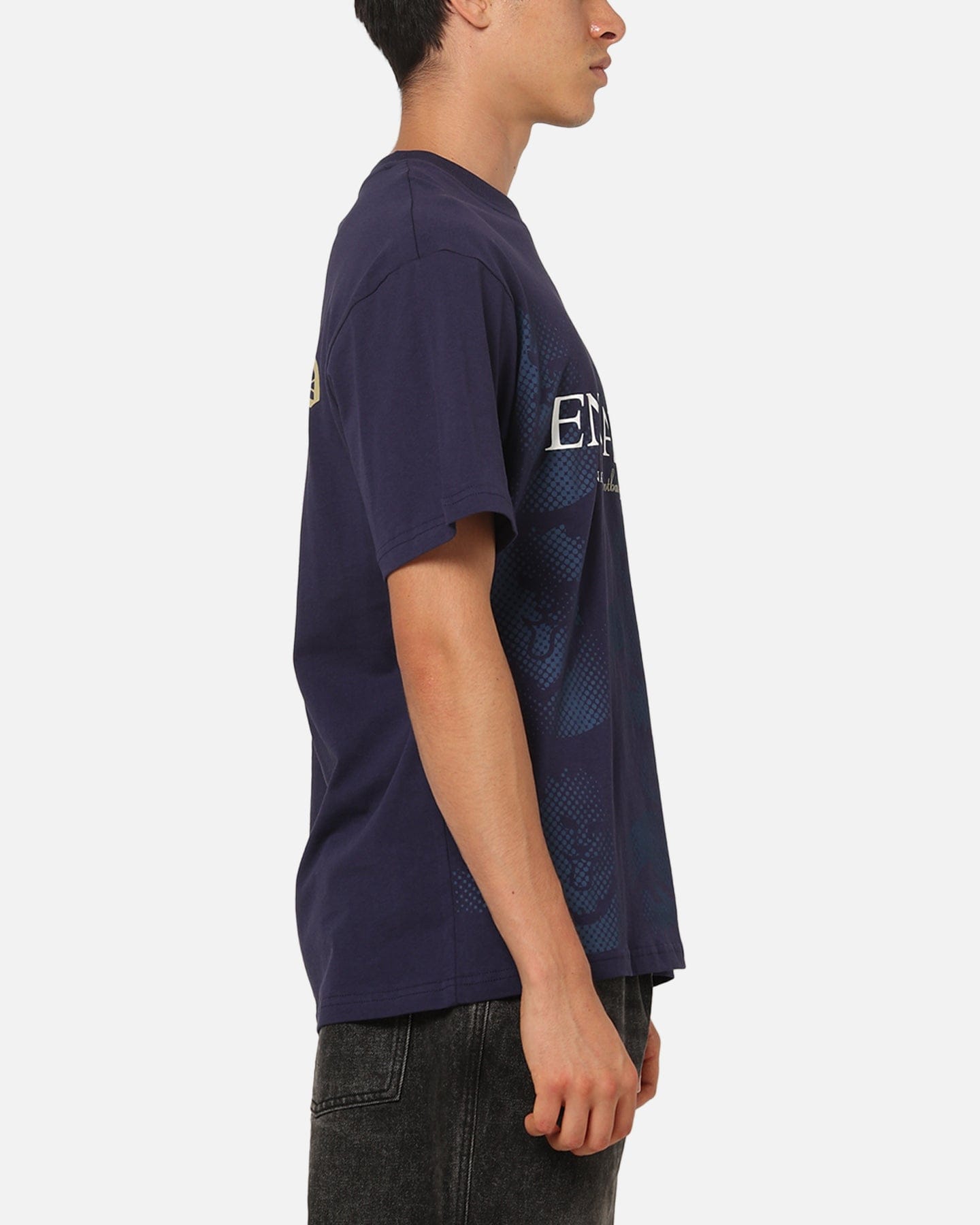 Majestic Athletic England Graphic T-Shirt Navy