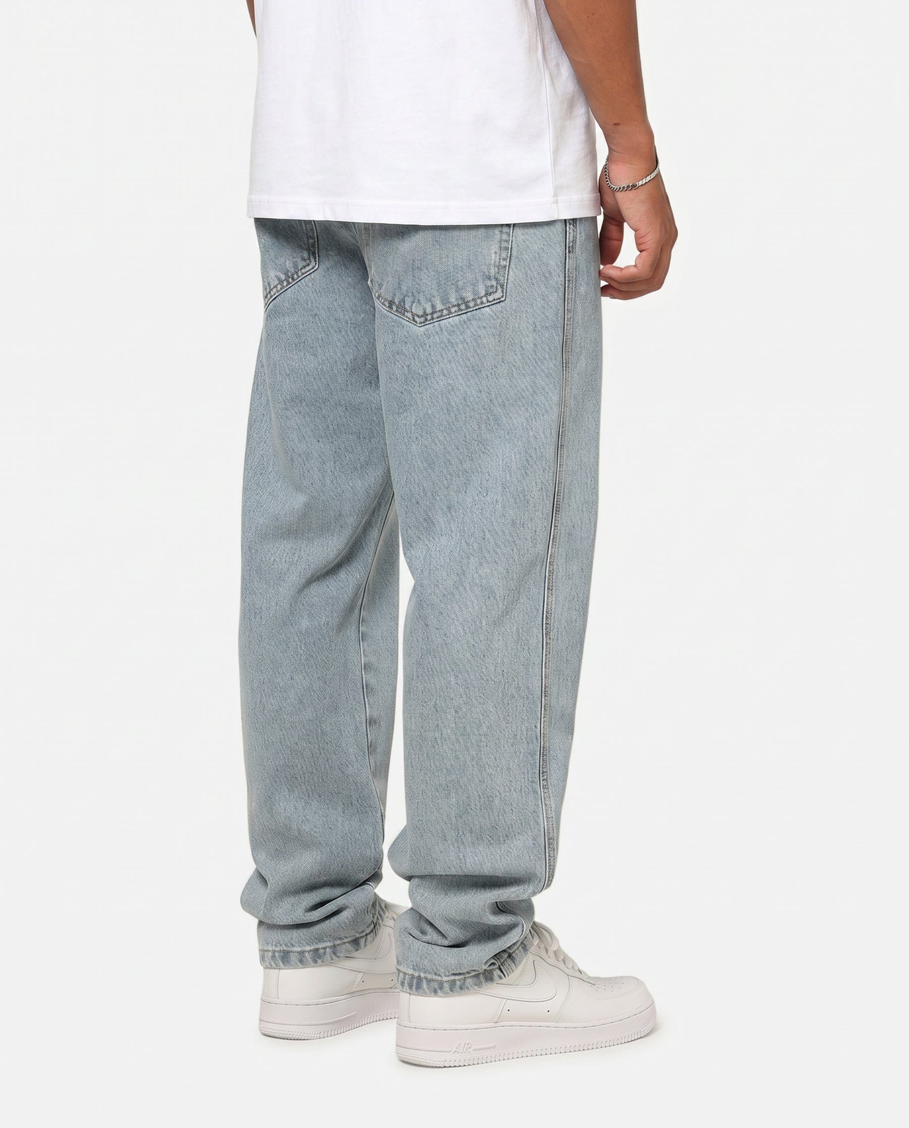 Worship Lounger Jeans Worship Worn Blue