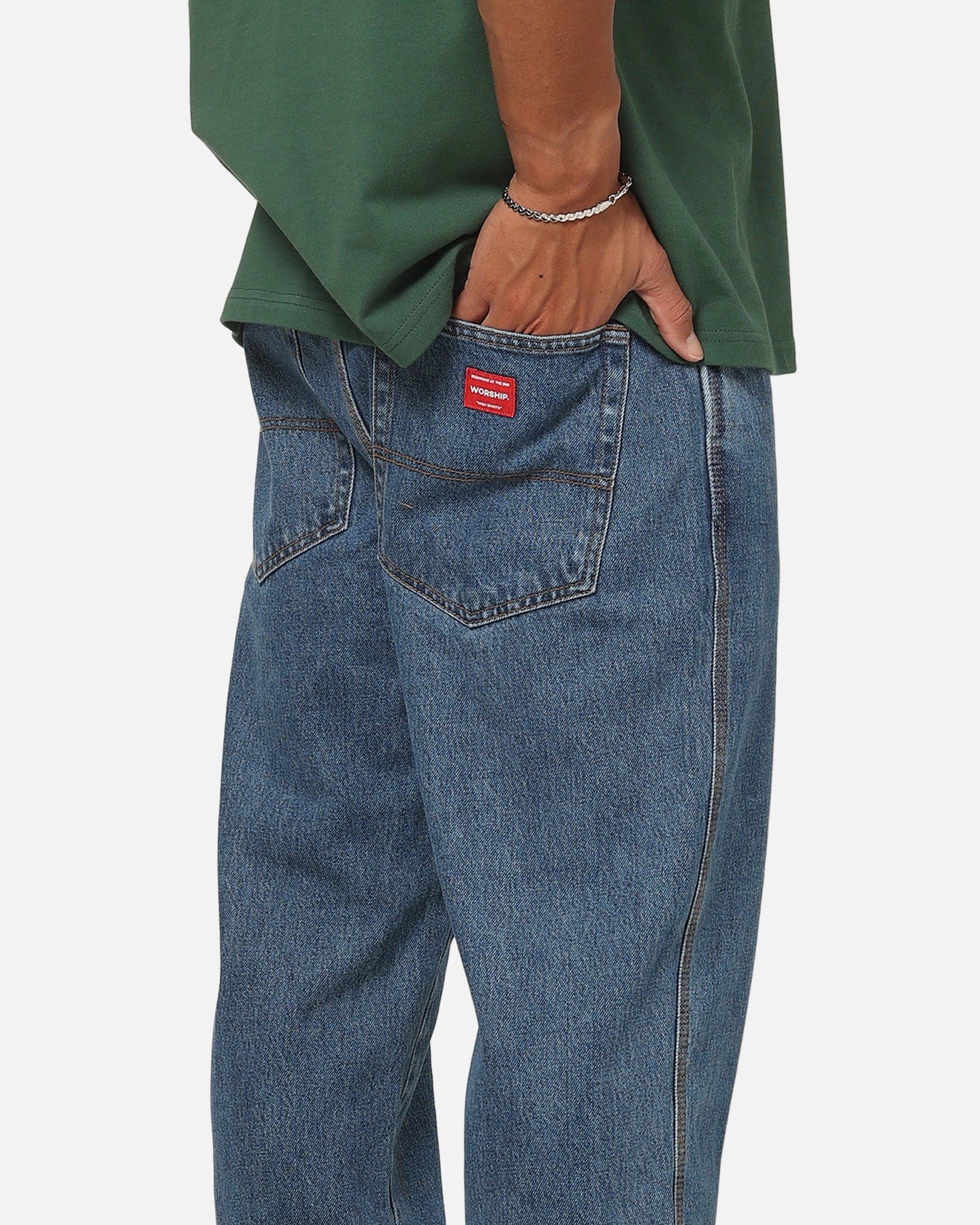 Worship Supplies Lounger Jeans Sky High Blue