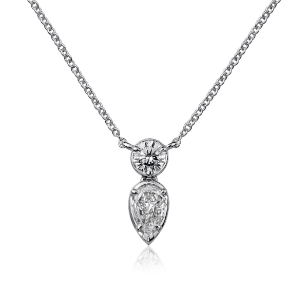 Christopher Designs L'Amour Crisscut Mixed-Shape Diamond Necklace - L742P-040/V14368
