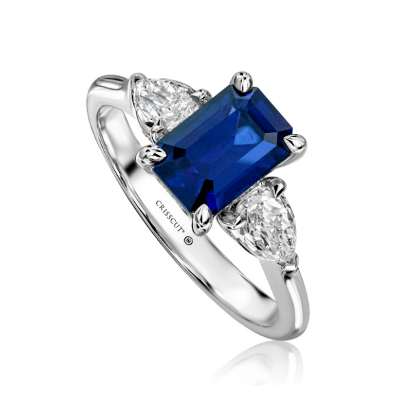 Christopher Designs Blue Sapphire Ring - L587A-EC-S