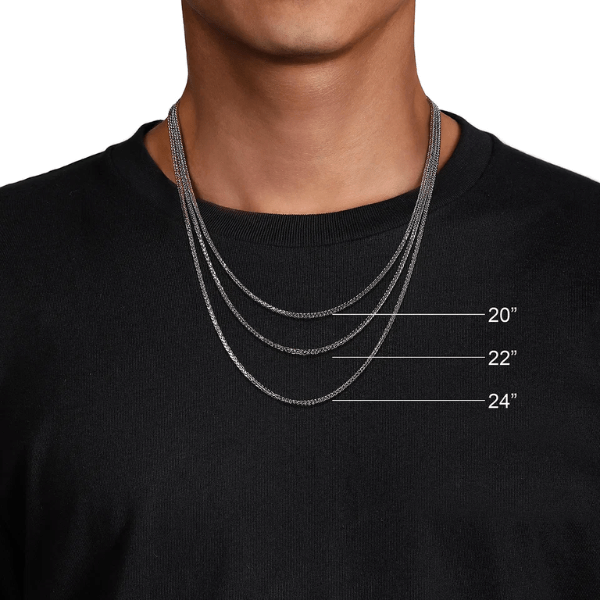 Gabriel & Co. Fashion Gabriel & Co. 14K Yellow Gold Hollow Men's Cuban Link Chain Necklace - NKM2077-22Y4JJJ