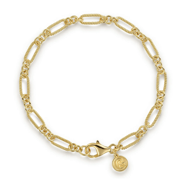 Gabriel & Co. Fashion Gabriel & Co 14K Yellow Gold Chain Bracelet - TB4663Y4JJJ