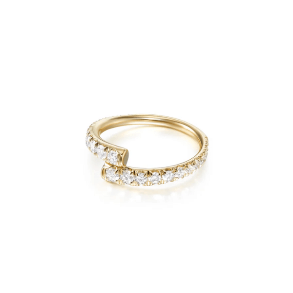 Melissa Kaye 18K Gold Lola Diamond Pinky Ring - R1916A-Y