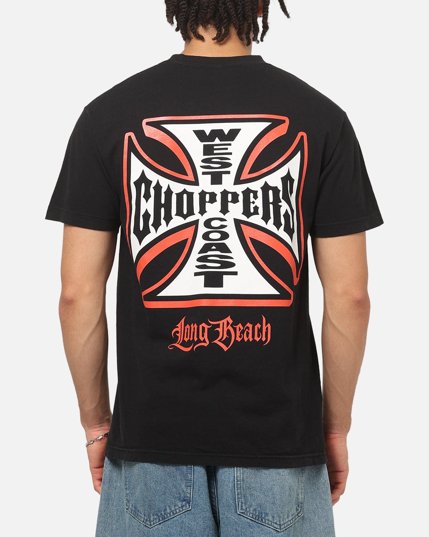 West Coast Choppers Choppers Cross T-Shirt Black