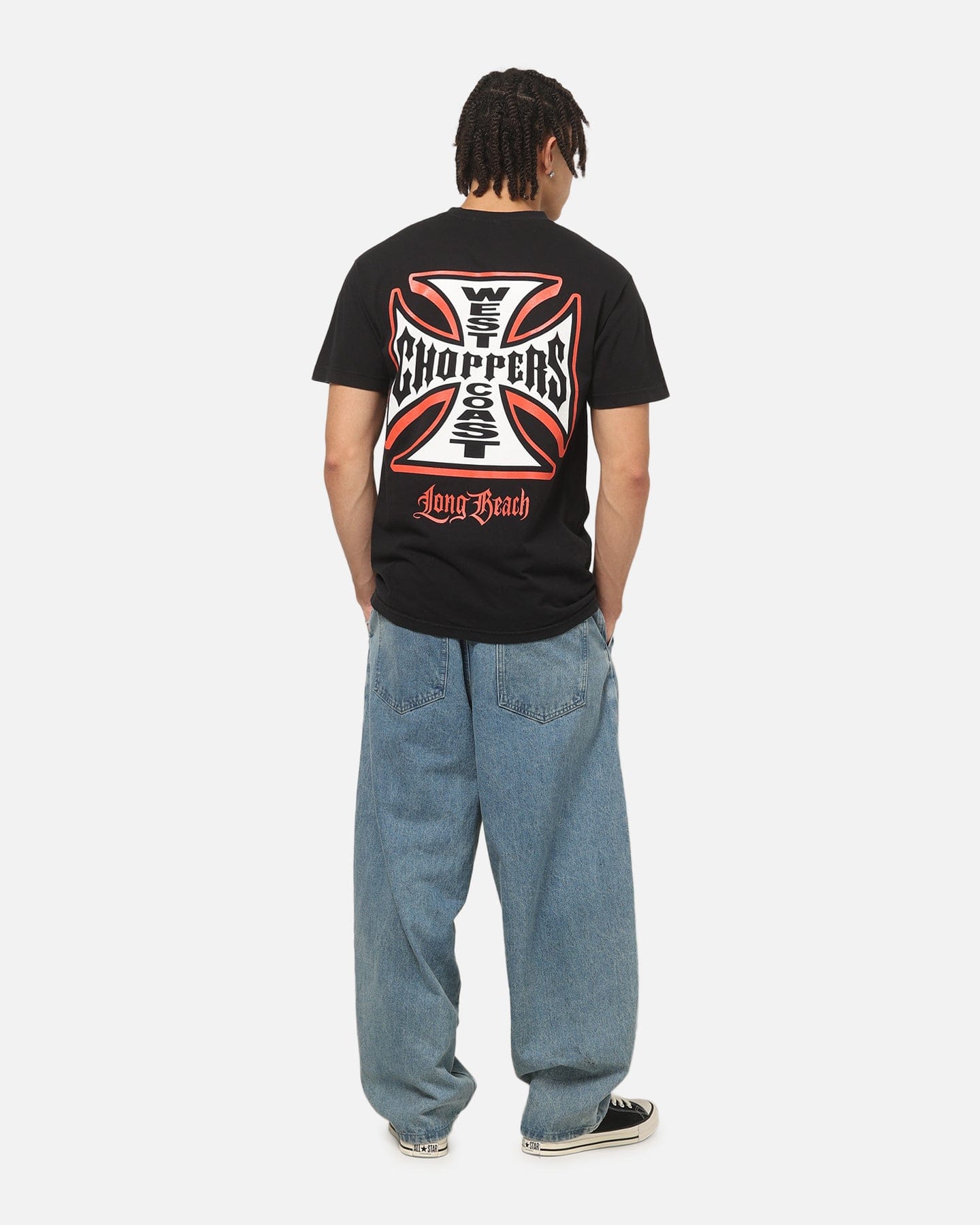 West Coast Choppers Choppers Cross T-Shirt Black