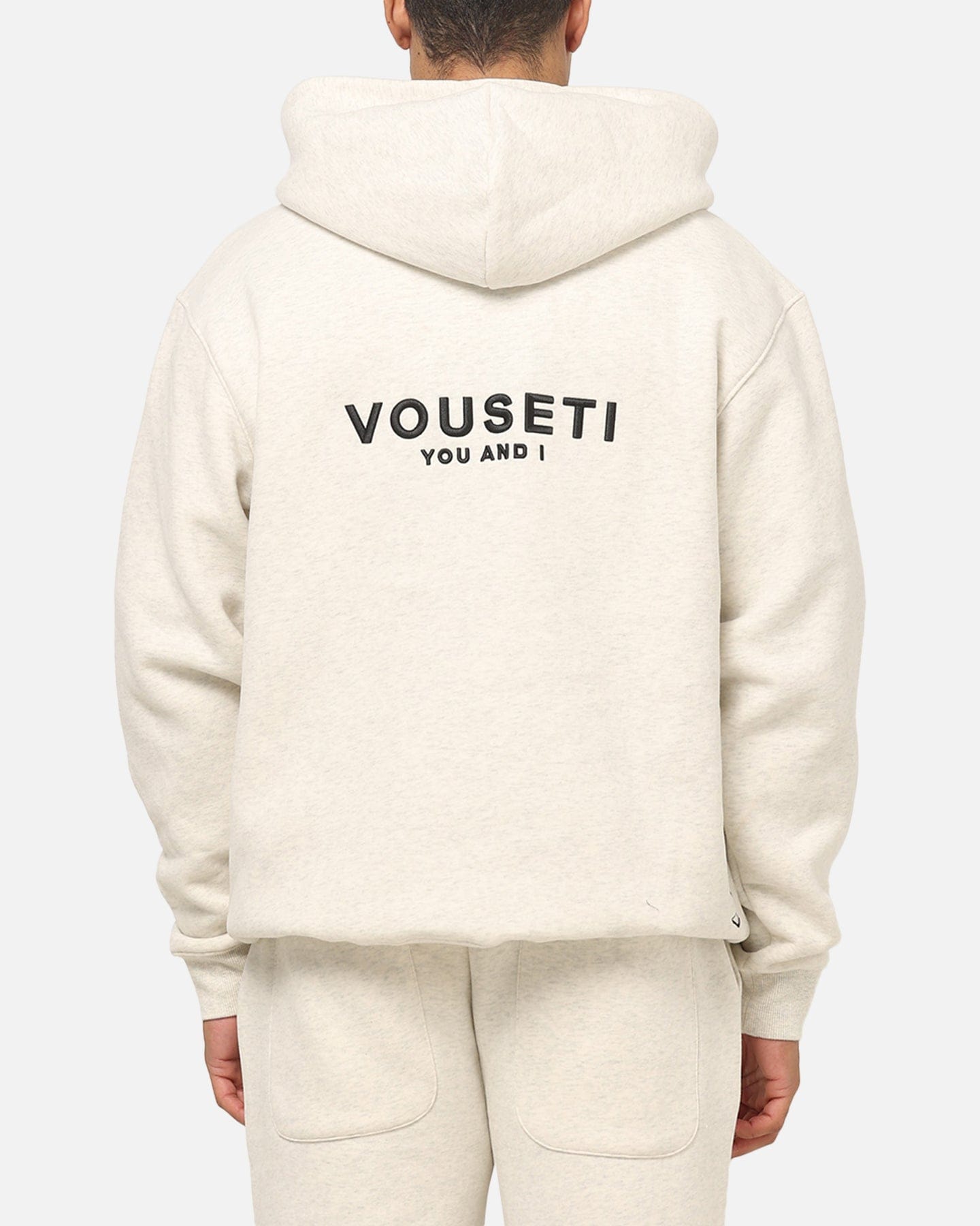 Vouseti The OG Hoodie White Marle