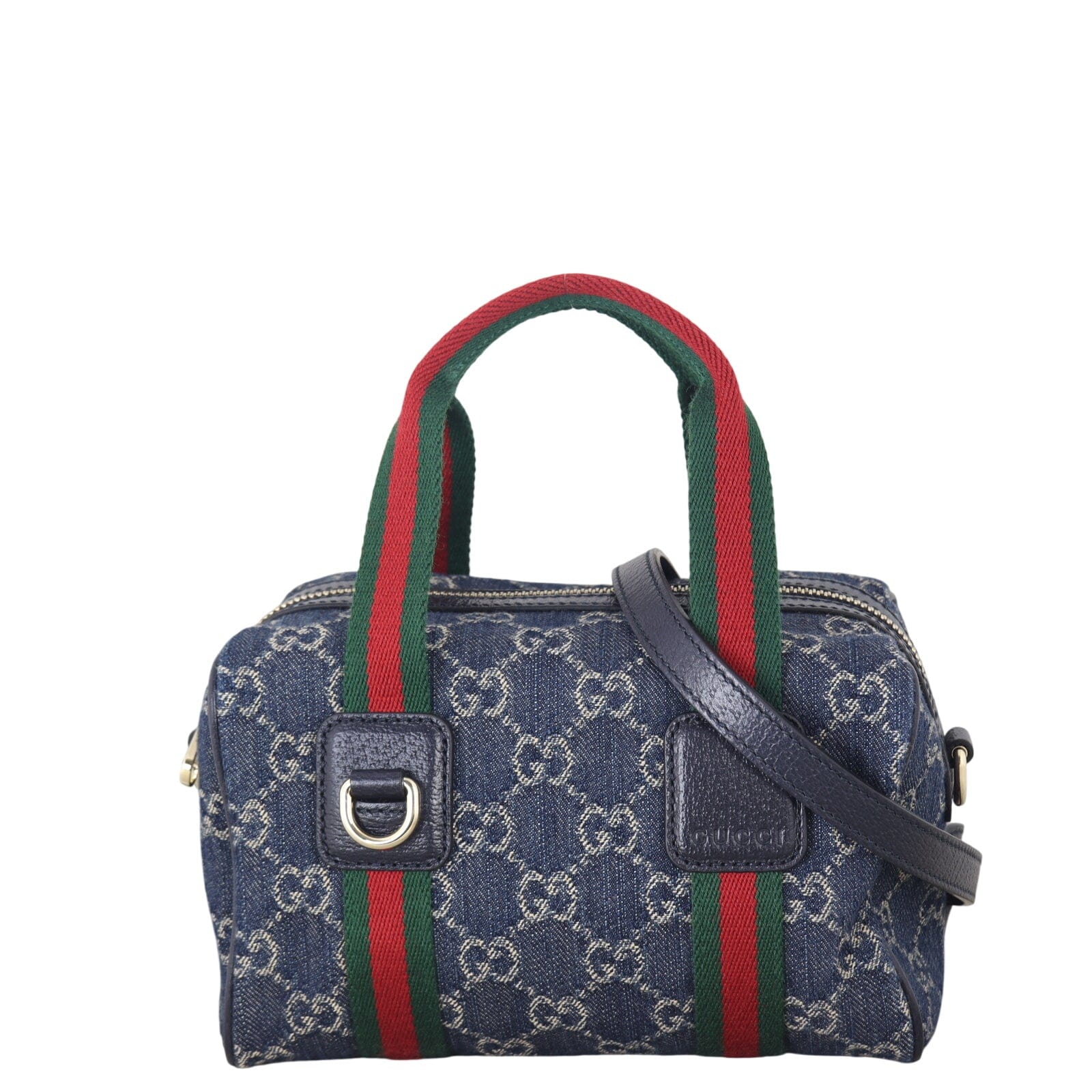 Gucci GG Denim Web Mini Handbag