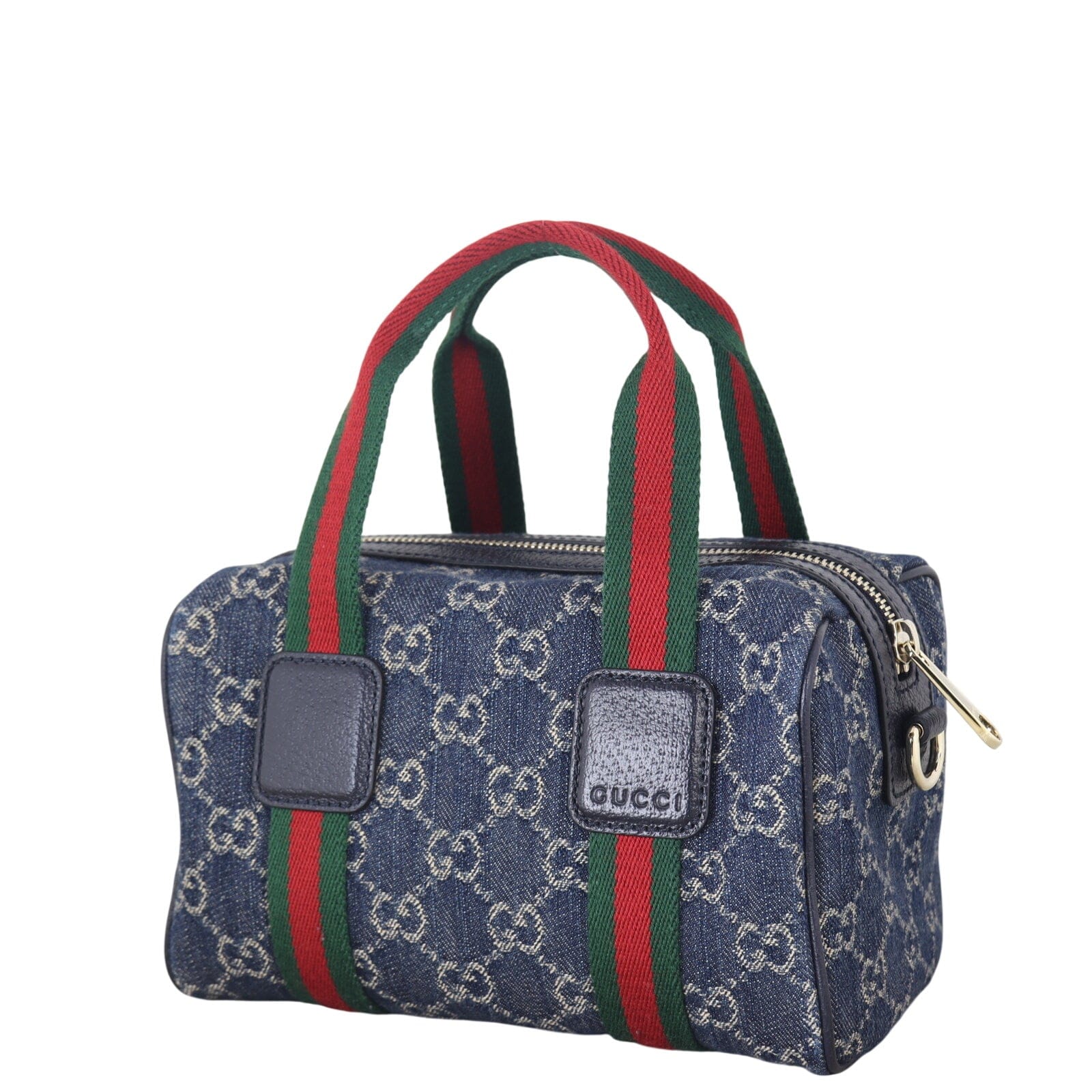 Gucci GG Denim Web Mini Handbag