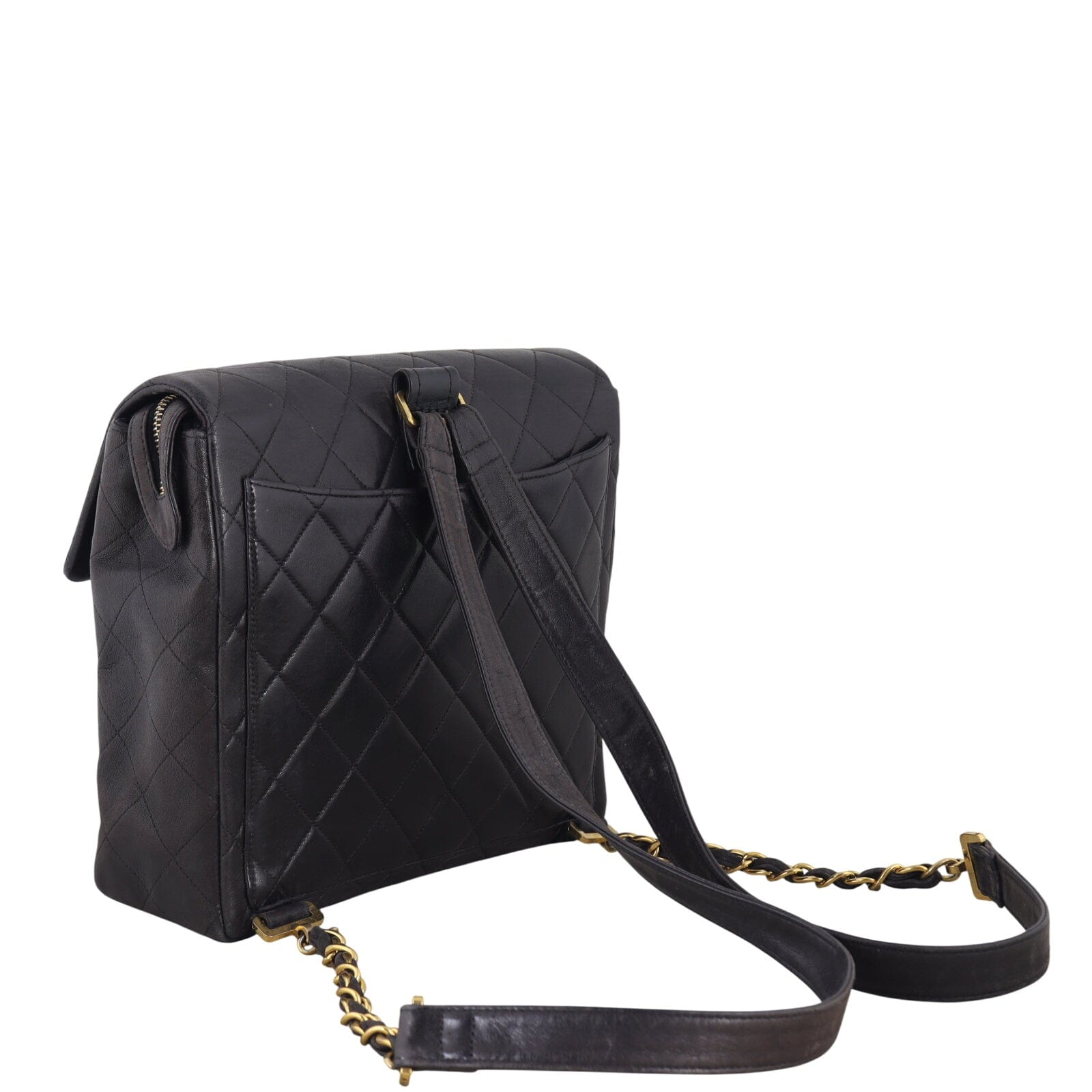 Chanel Vintage Square Flap Backpack