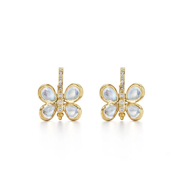 Temple St. Clair 18k Luna Butterfly Earrings - E31428-BMBFLY