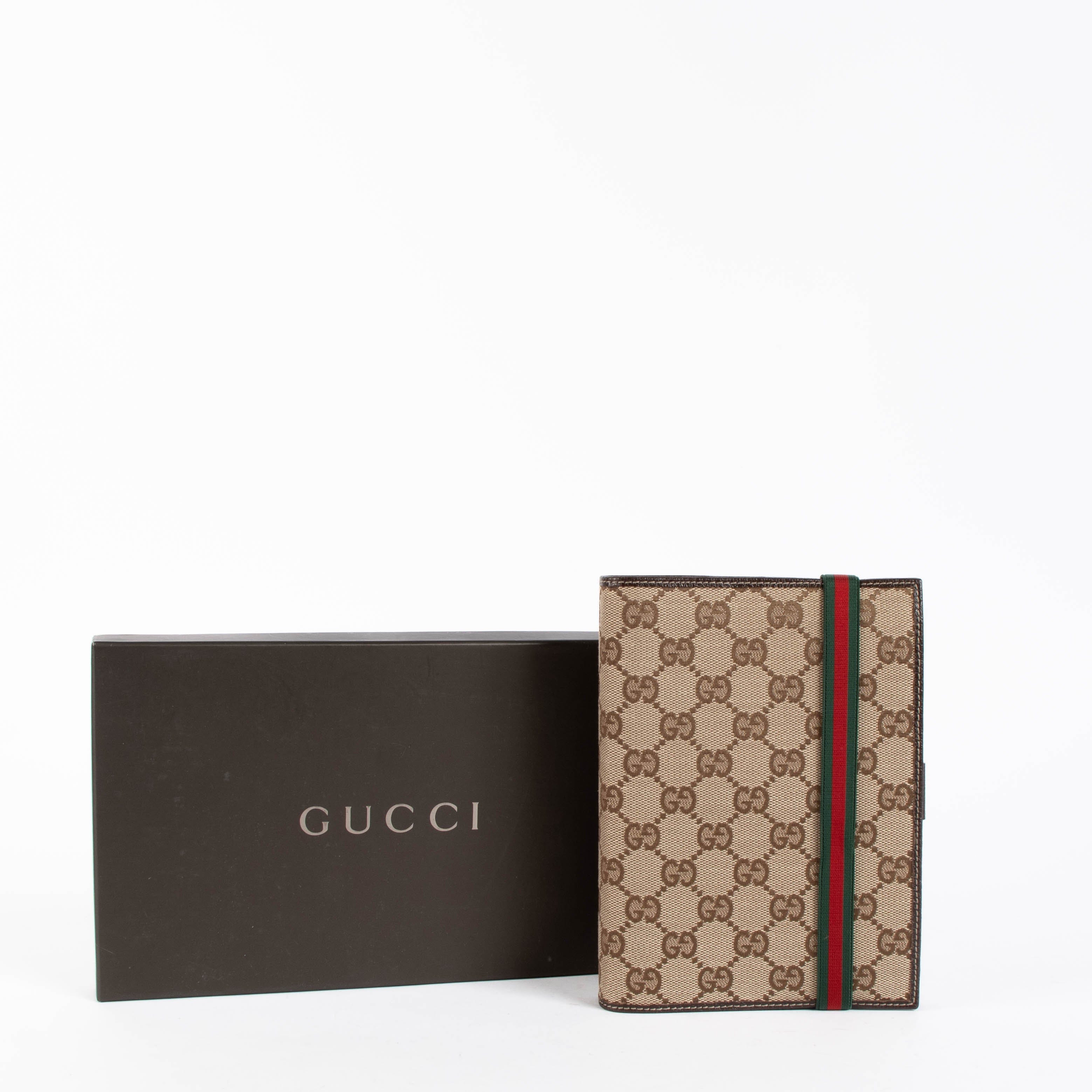 Gucci GG Canvas Ring Agenda Cover