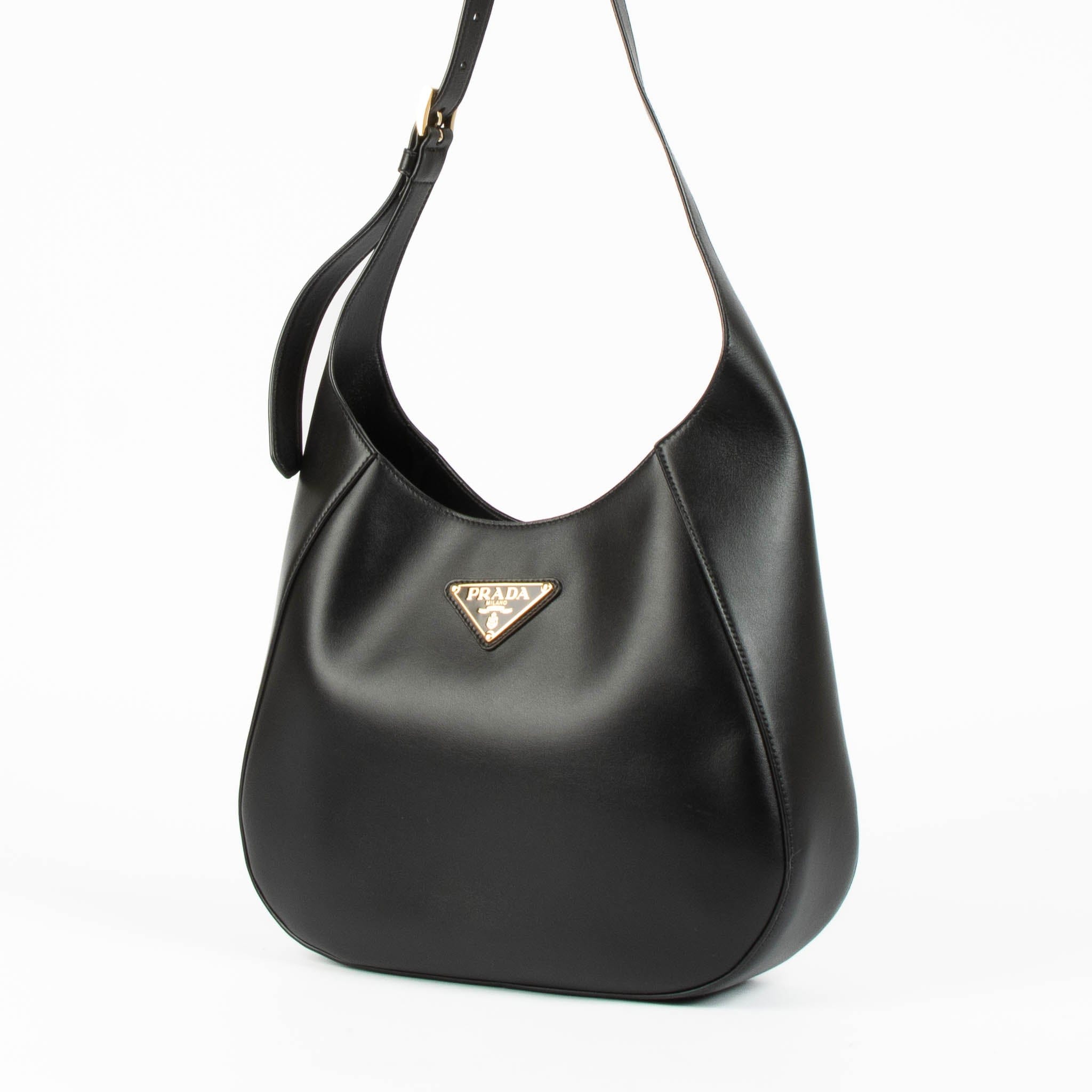 Prada Black City Medium Shoulder Bag
