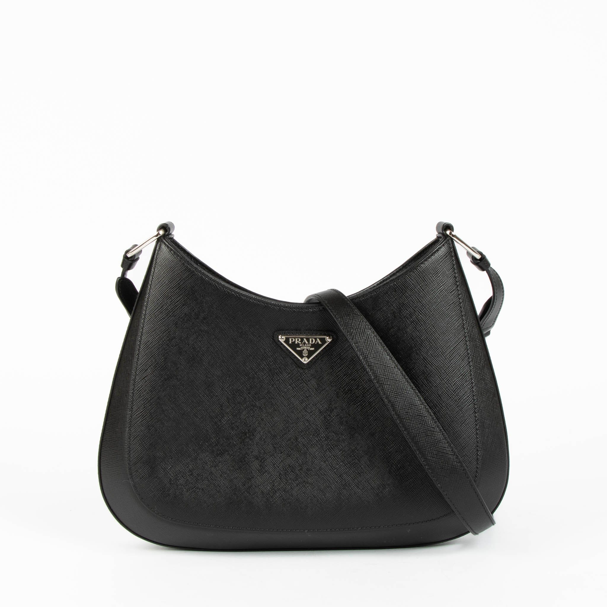 Prada Black Cleo Crossbody Bag
