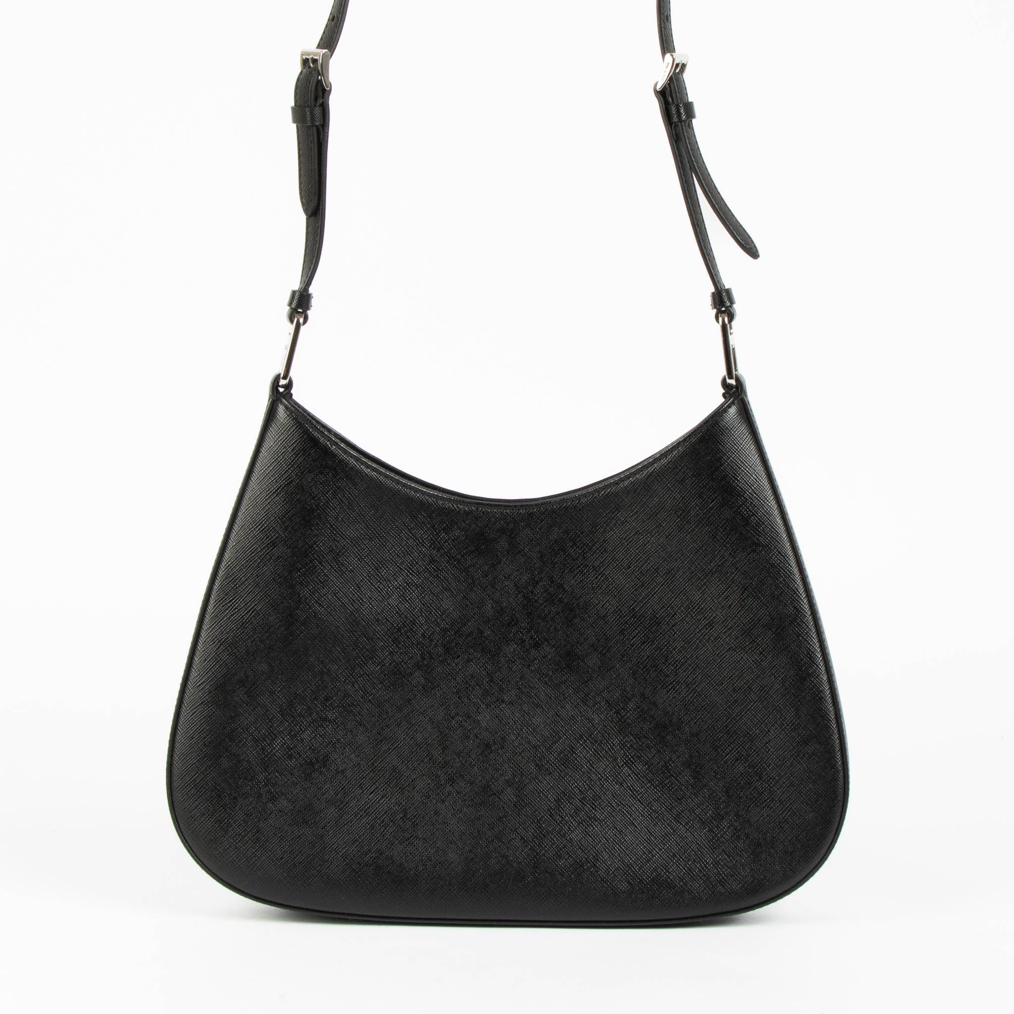 Prada Black Cleo Crossbody Bag
